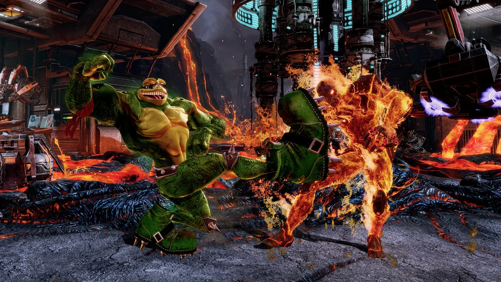 Classic_rash_vs_cinder_3 - the game 5 of the Wildest Fighting Game Guest Characters