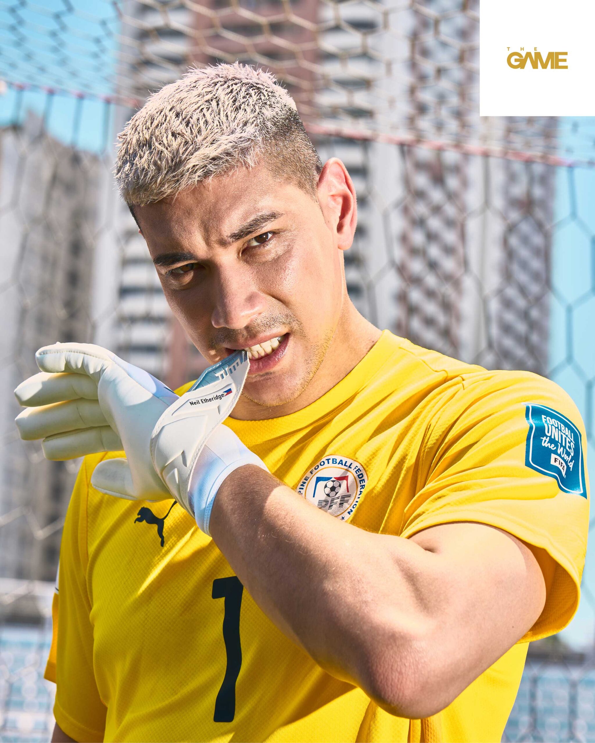 Neil Etheridge for The GAME Magazine June 2024 Cover Story