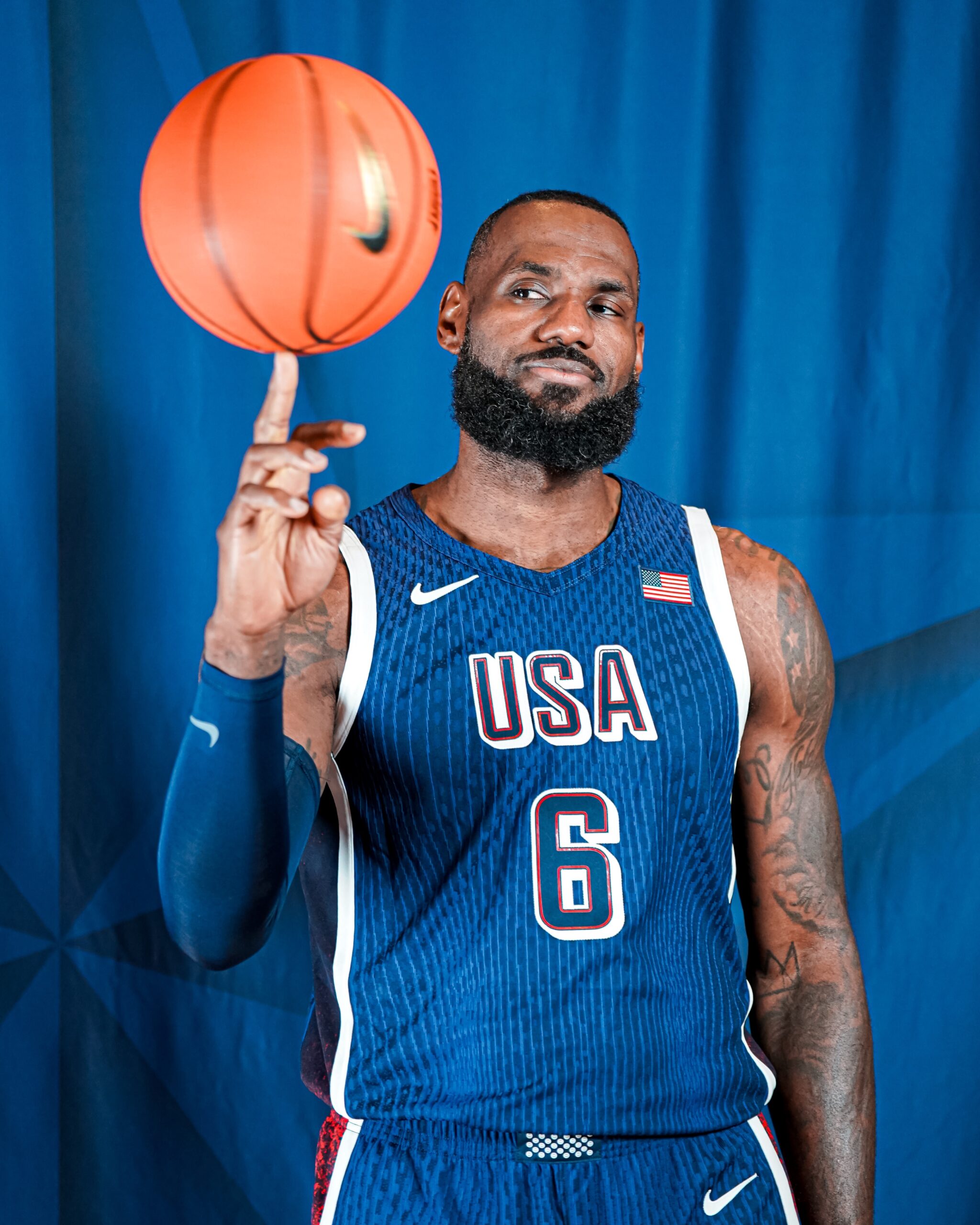 Lejersey - the game Team USA training camp: LeBron James