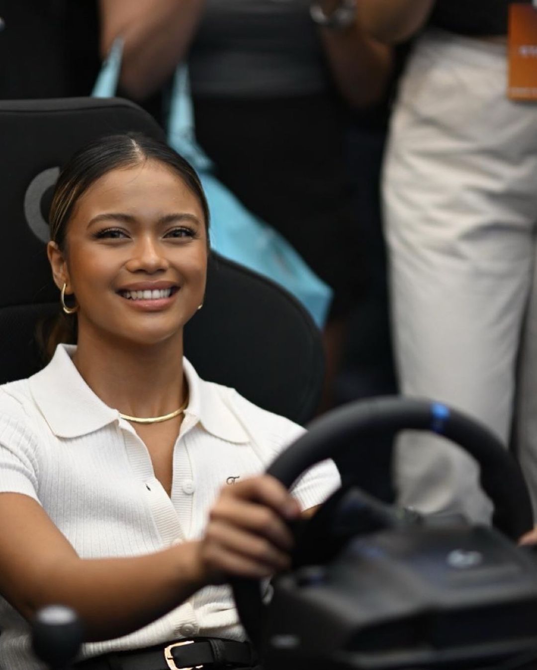 Bianca Bustamante in"Race to Inspire" event in Mall of Asia 