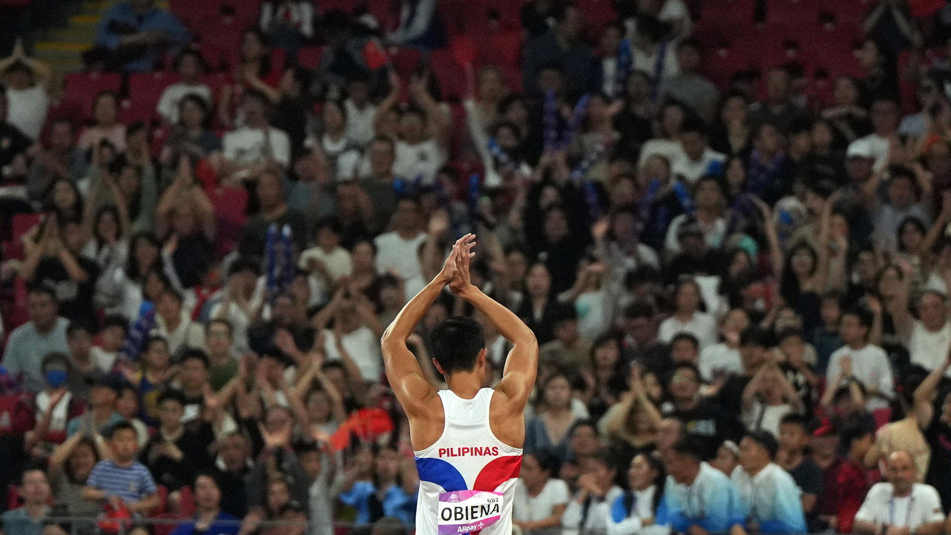 EJ Obiena at the Asian Games