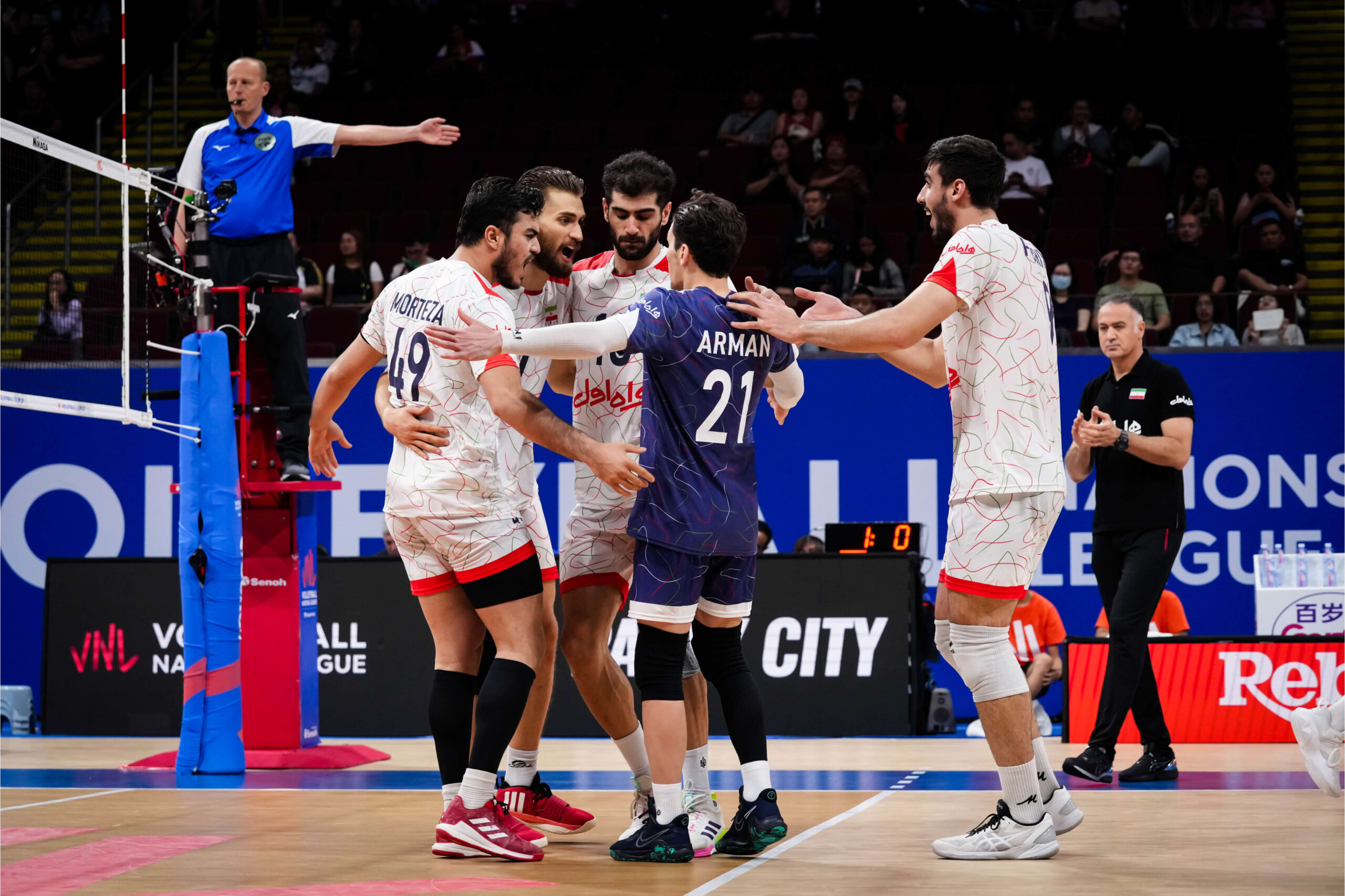 Iran during the VNL Philippine leg