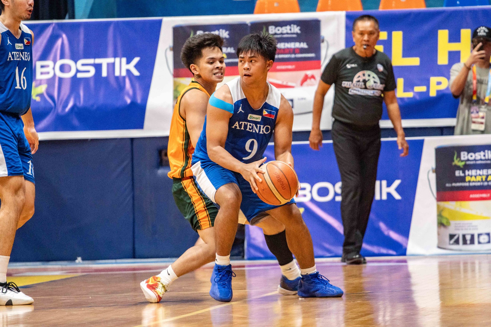 A photo of Jared Bahay during Ateneo's preseason