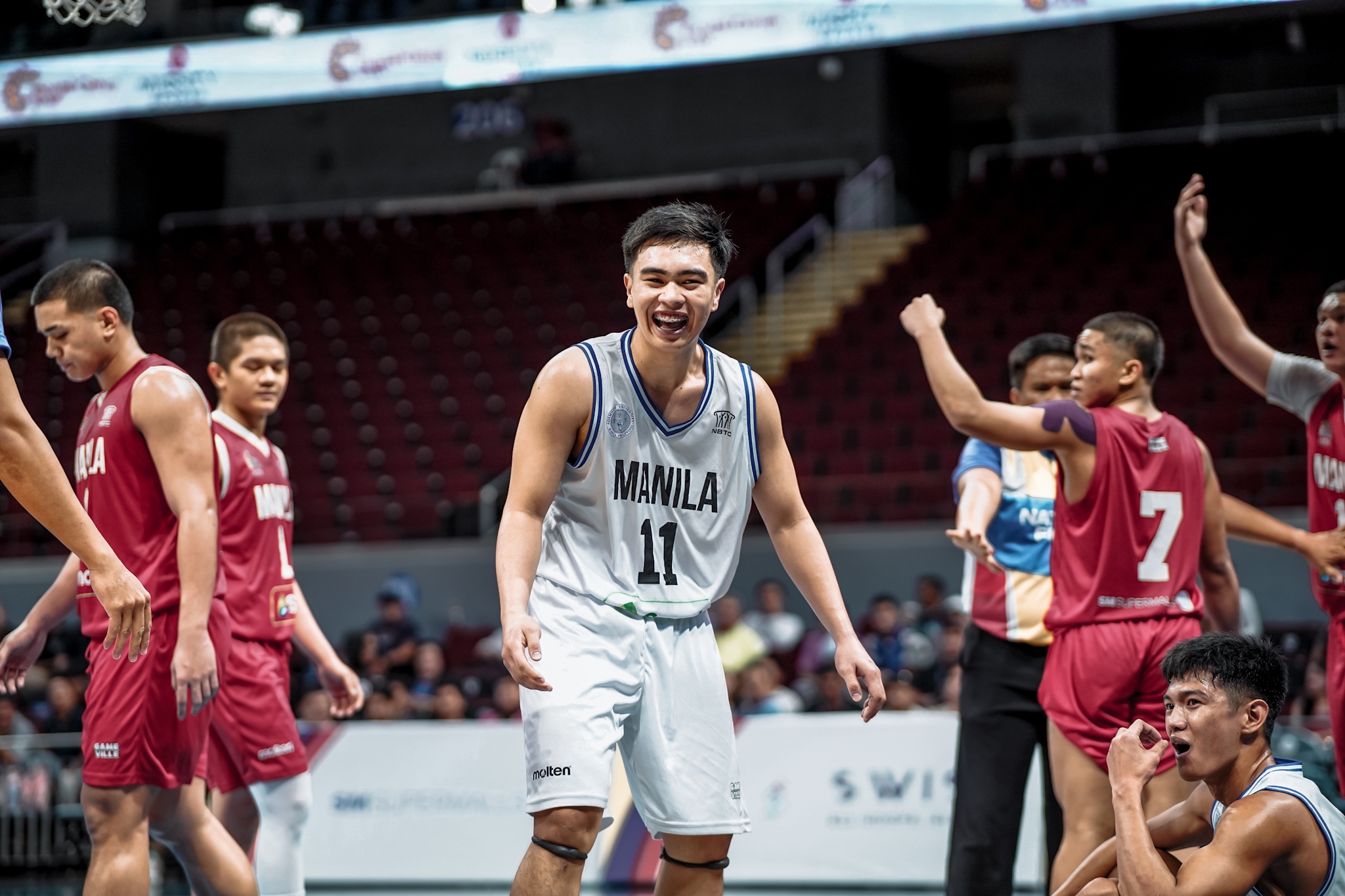 A photo of Tebol Garcia when he was with Adamson