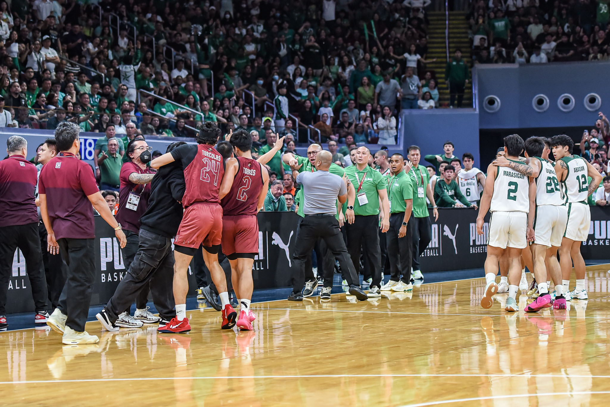 UAAP Season 87 men's basketball tournament: DLSU vs UP 