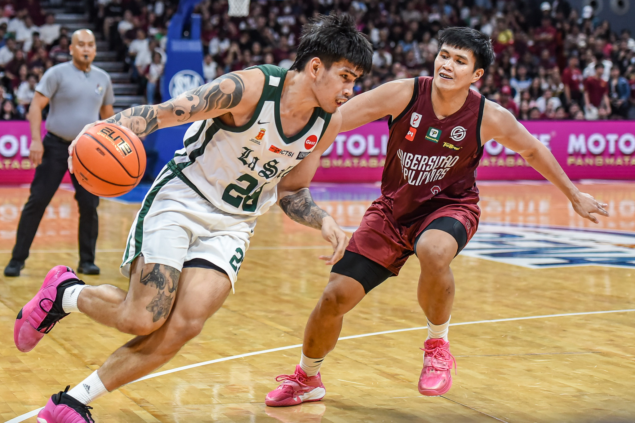Uaap 87 mbb dlsu vs up - kevin quiambao-5037 - the game Reyland Torres and Kevin Quiambao