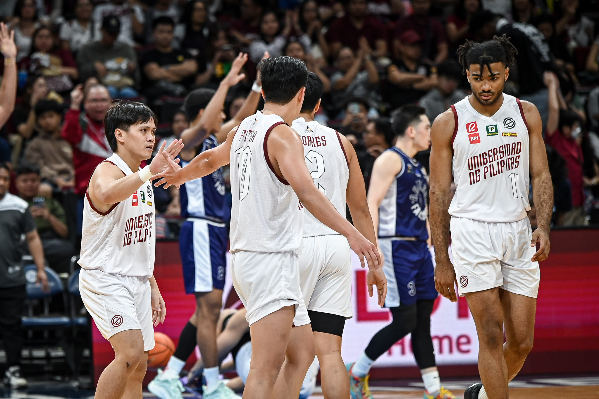 Some of the UAAP Season 87 Fighting Maroons.
