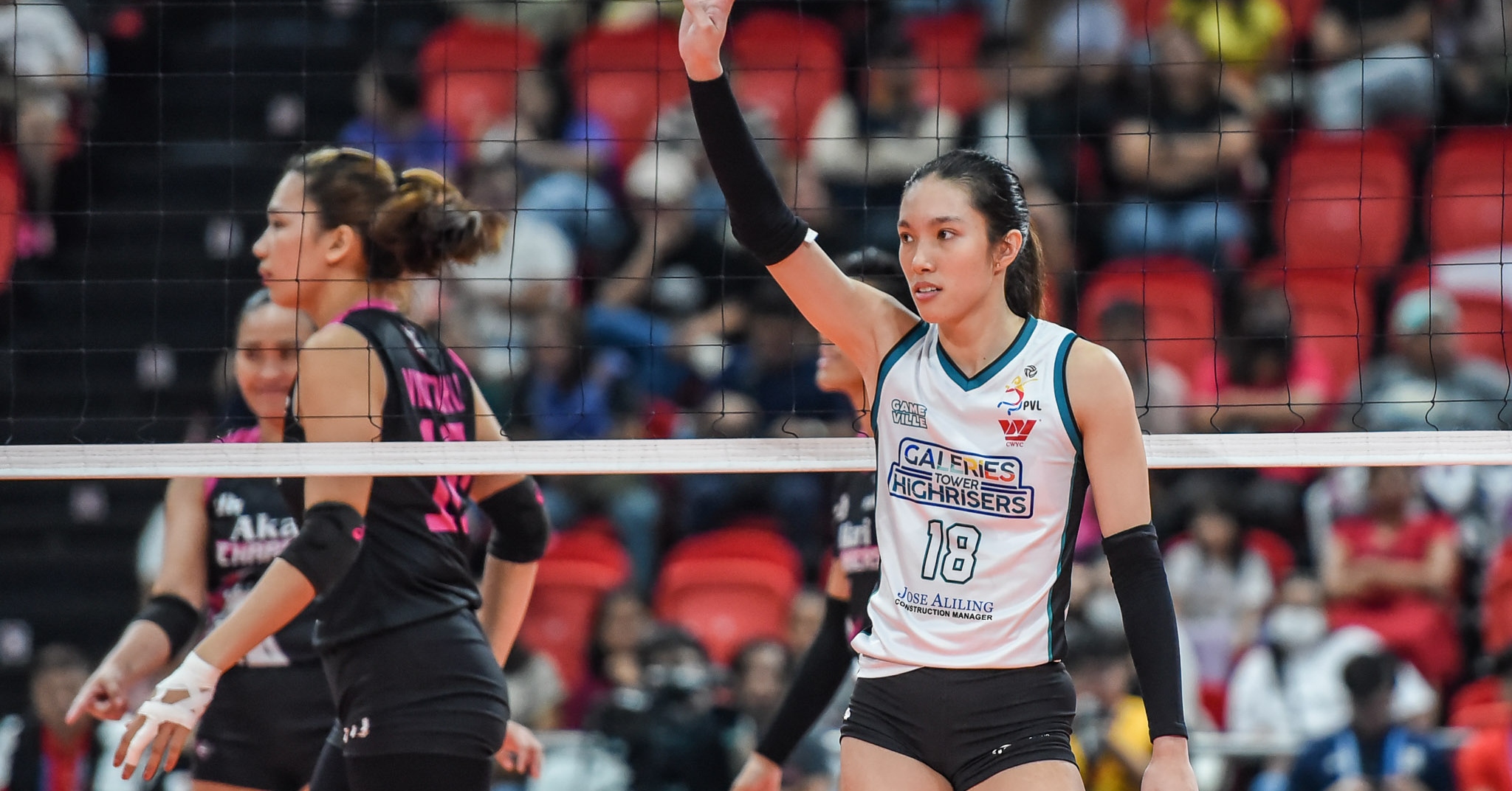 Julia Coronel after her PVL debut