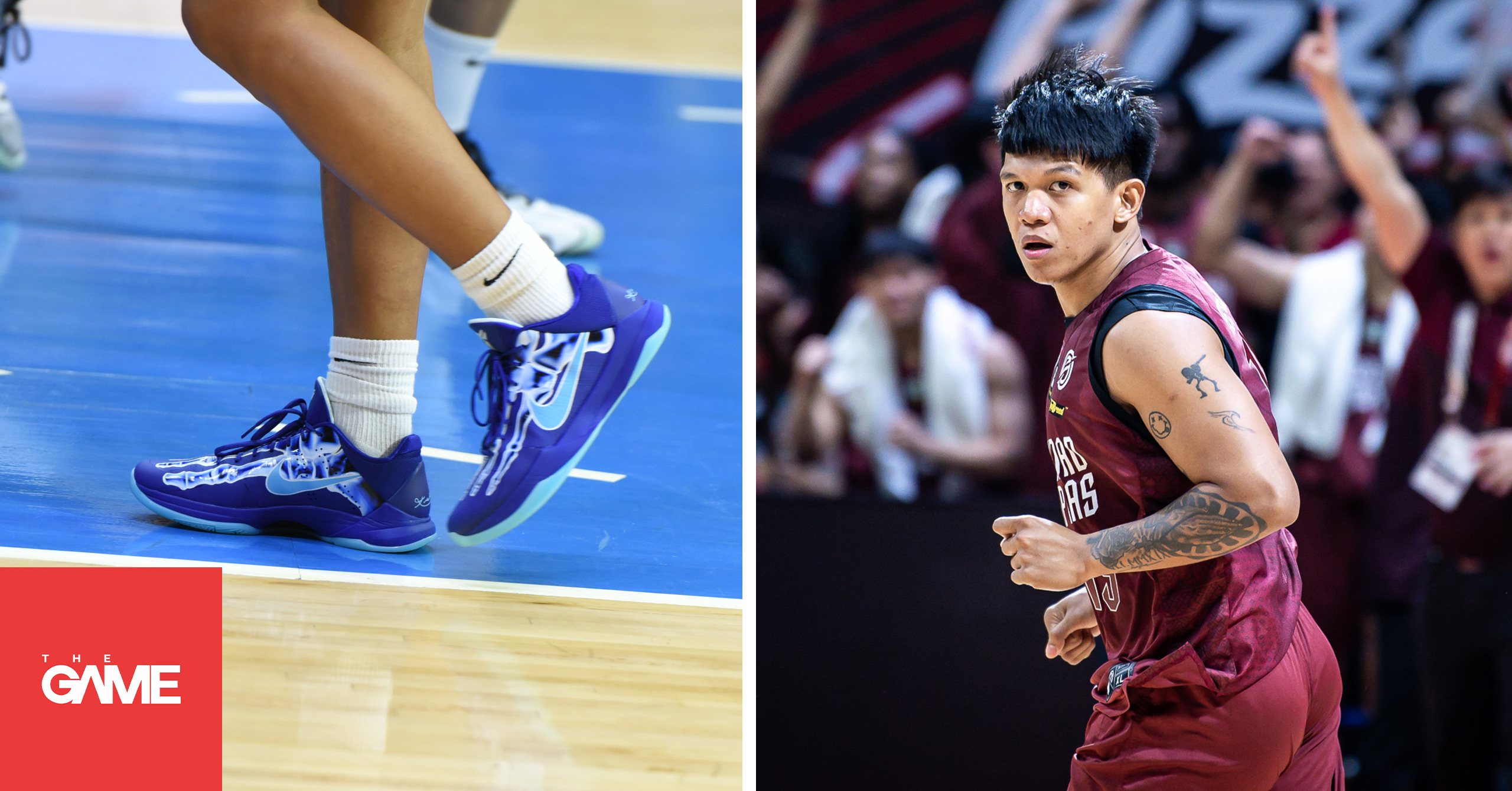 The-game-2024-in-article_gerry-abadiano - the game Basketball shoes of the UAAP Season 87 DLSU vs UP Finals: Gerry Abadiano Wearing Kobe V in X-Ray