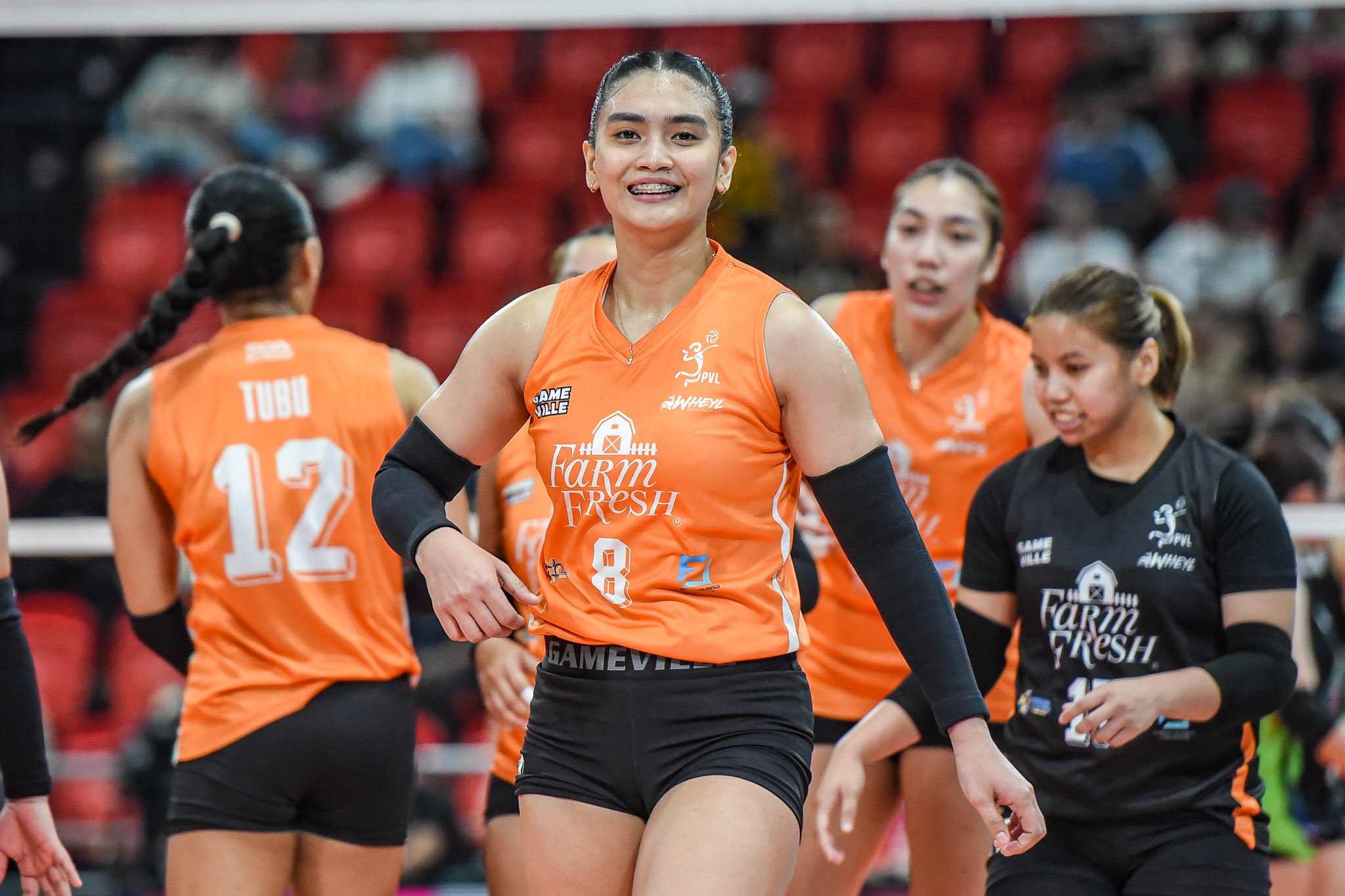 Pvl afc 25 farm fresh vs nxled - jolina dela cruz-7187 - the game Jolina Dela Cruz in her Farm Fresh debut and PVL comeback.