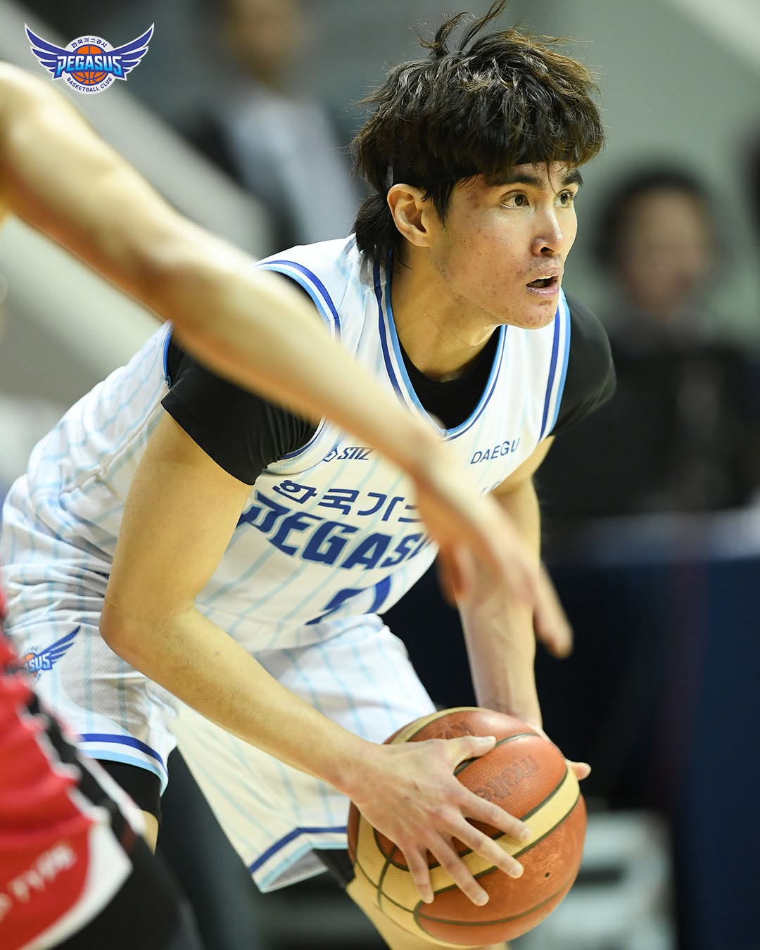 SJ Belangel, one of the Filipino players in the Korean Basketball League (KBL).