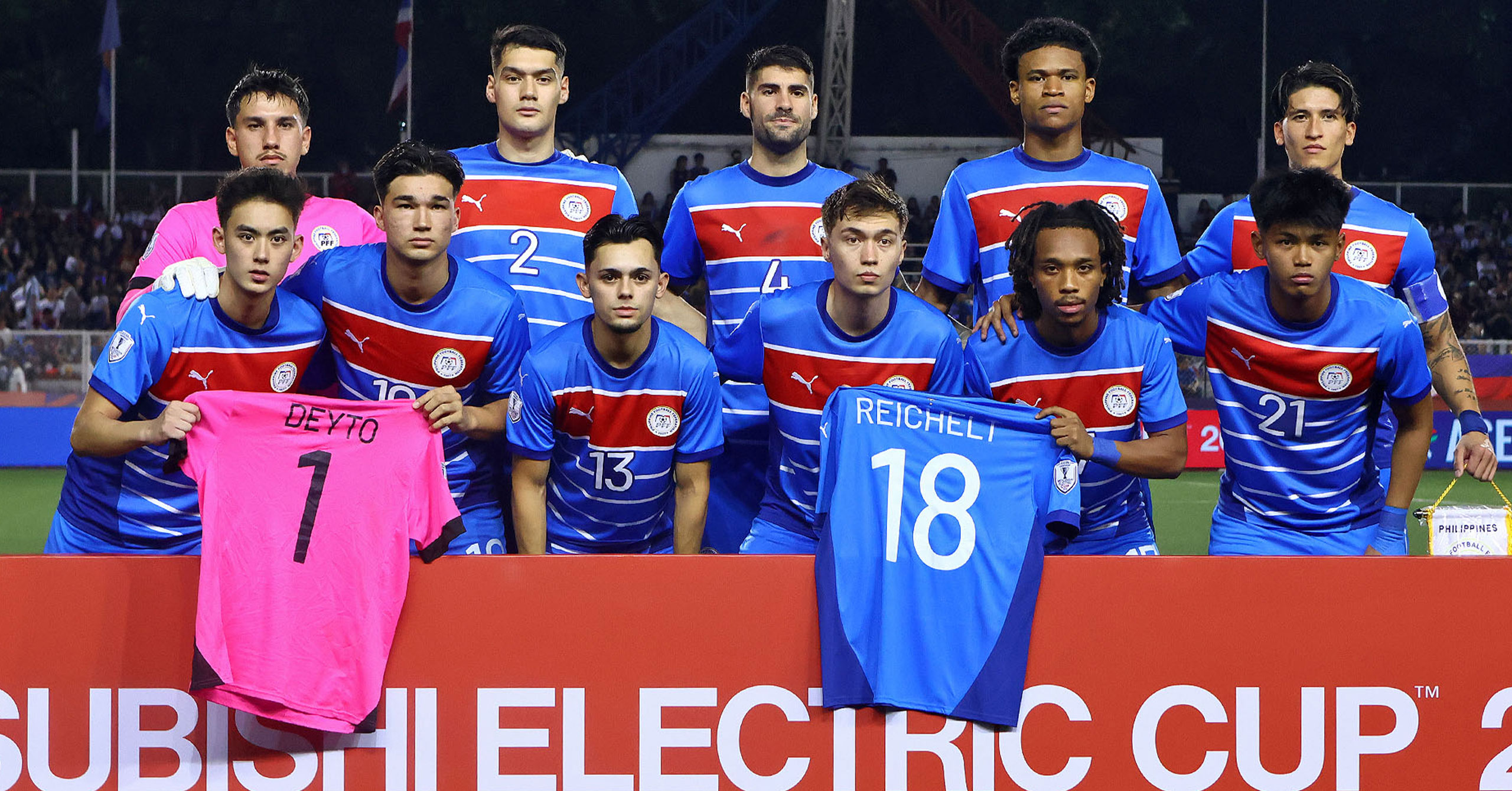 The Philippine Men's National Football Team (PMNFT) in the 2024 ASEAN Mitsubishi Electric Cup