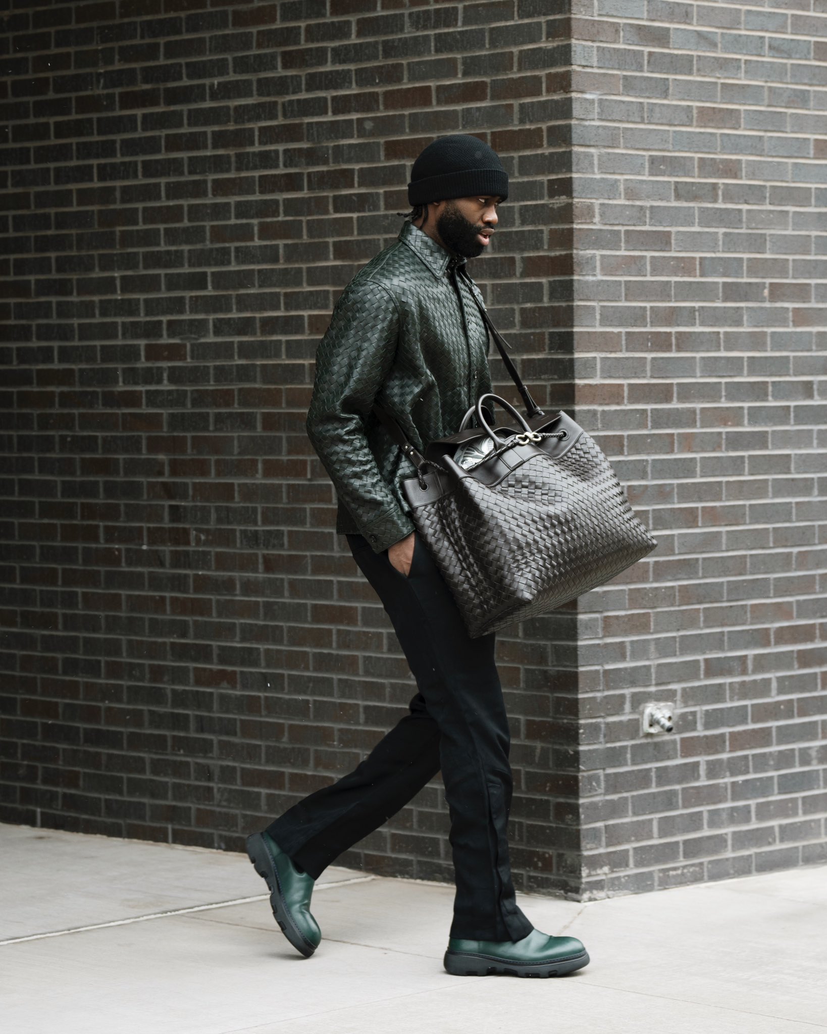 Jaylen-brown boston celtics on ig - the game Jaylen Brown's look against the Oklahoma City Thunder last January 6, 2025