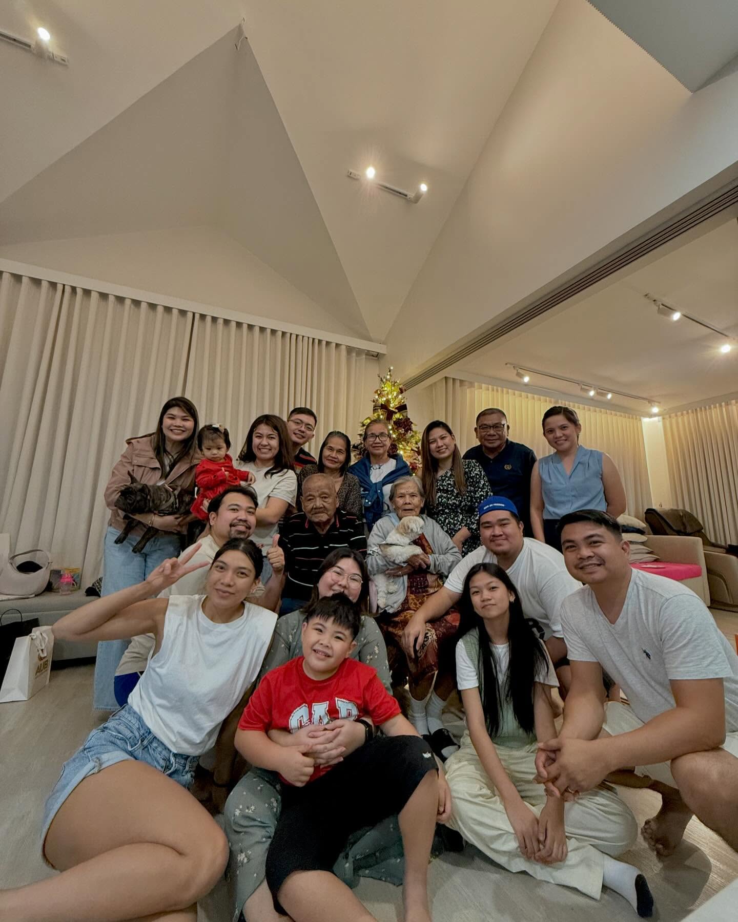 Ly-xmas-fam - the game Alyssa and her growing family during Christmas 2024