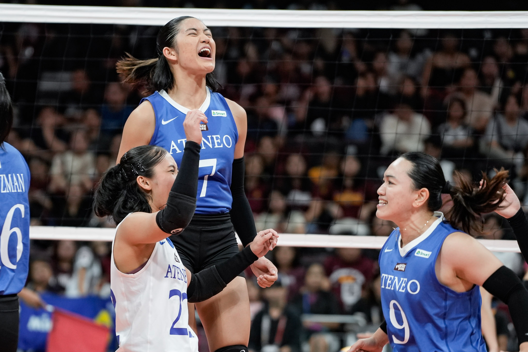 Uaap87 volleyball - sobe buena-8058 - the game Sobe Buena against the UP Fighting Maroons over the weekend.