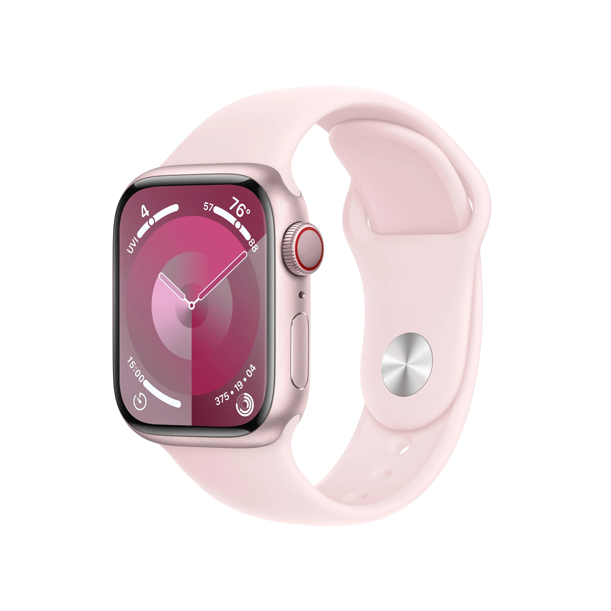 Apple_watch_series_9_lte_41mm_pink_aluminum_light_pink_sport_band - the game Apple Watch Smartwatch (fitness trackers in the Philippines