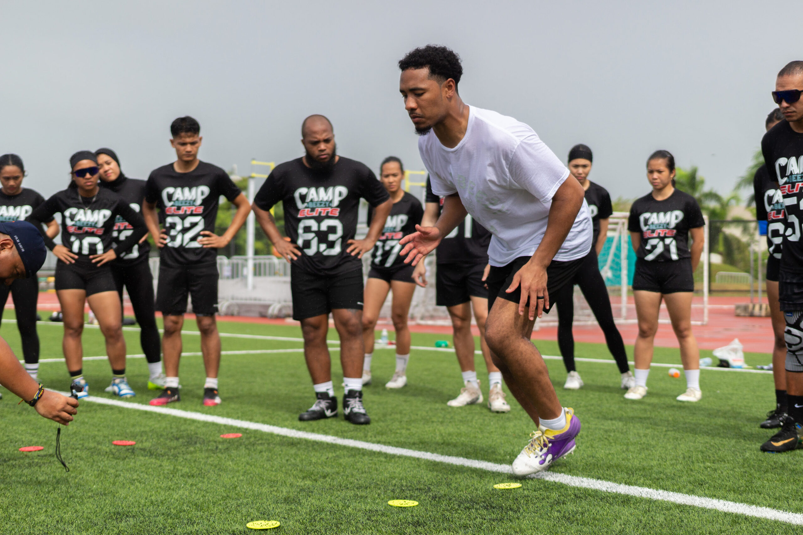 Camryn Bynum CampBeezy Elite: Flag Football Camp in the Philippines