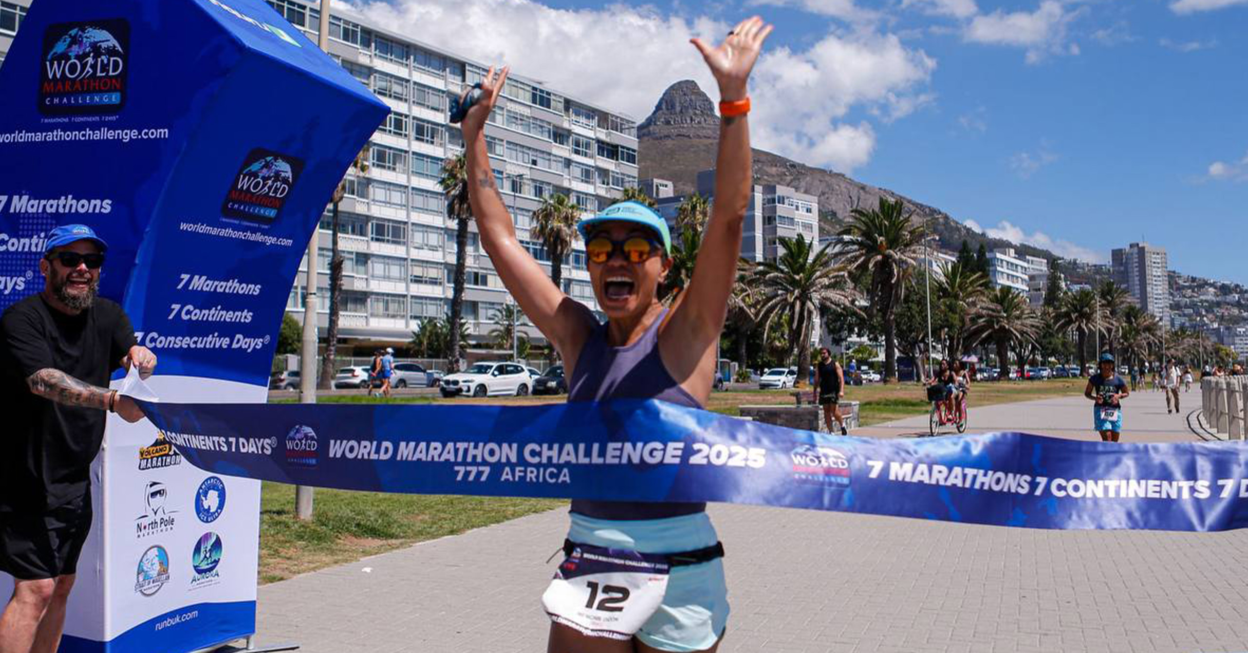Mench Dizon - World Marathon Challenge