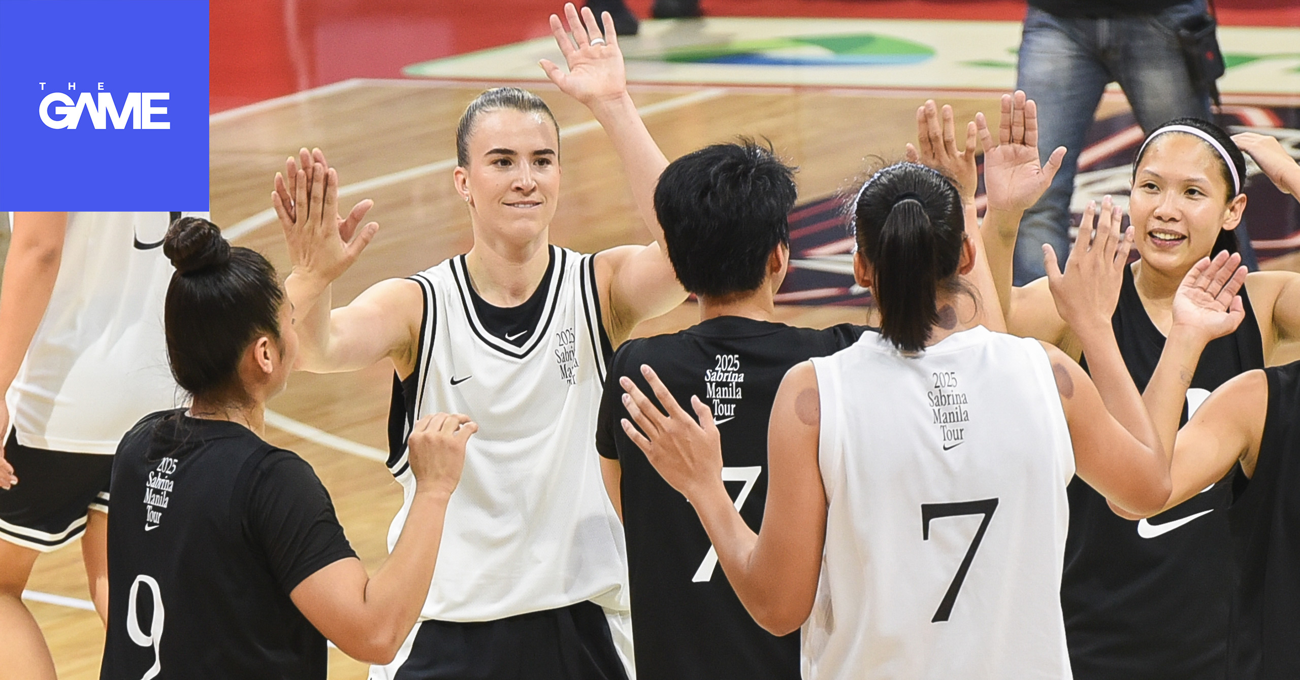 Sabrina Ionescu Manila 2025 Tour