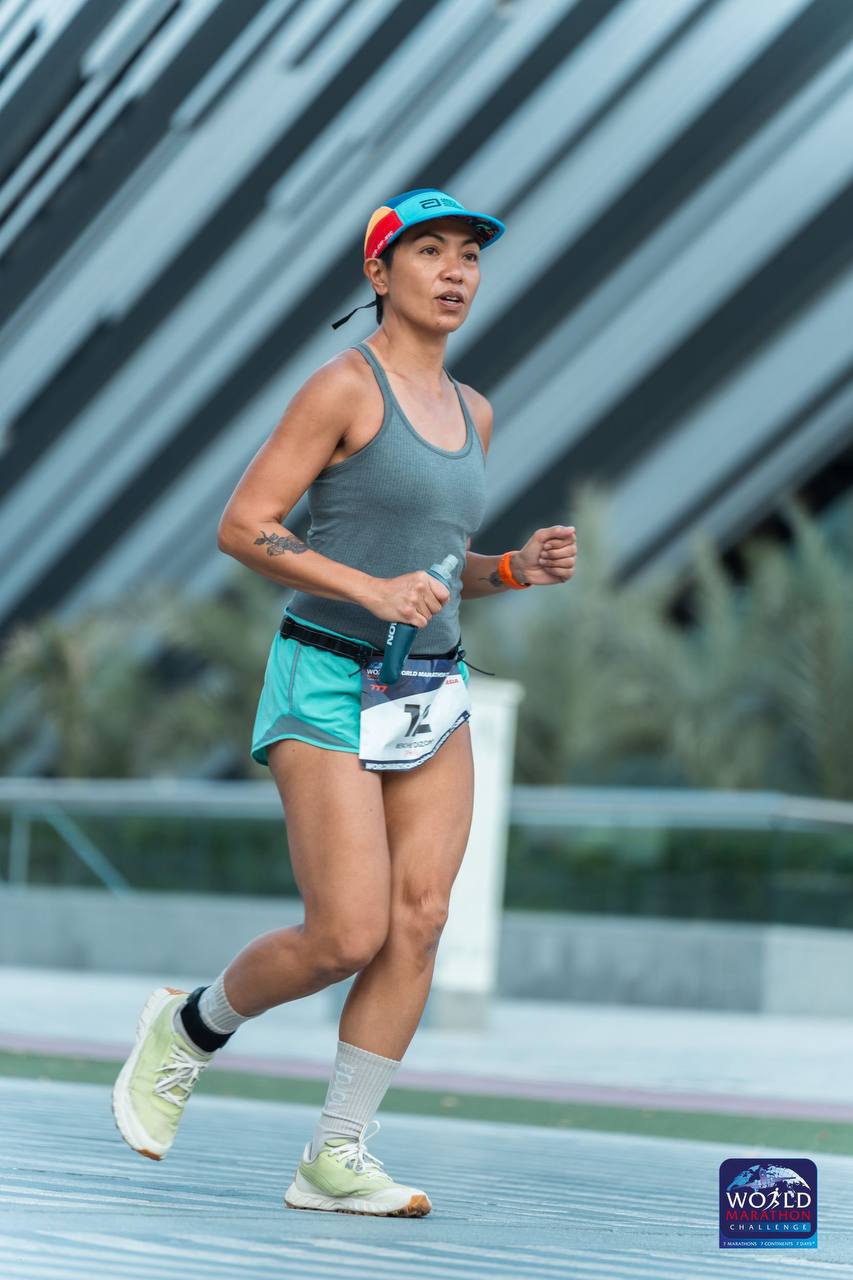 Wmc mench ph 2 - the game Mench Dizon representing the Philippines at the World Marathon Challenge