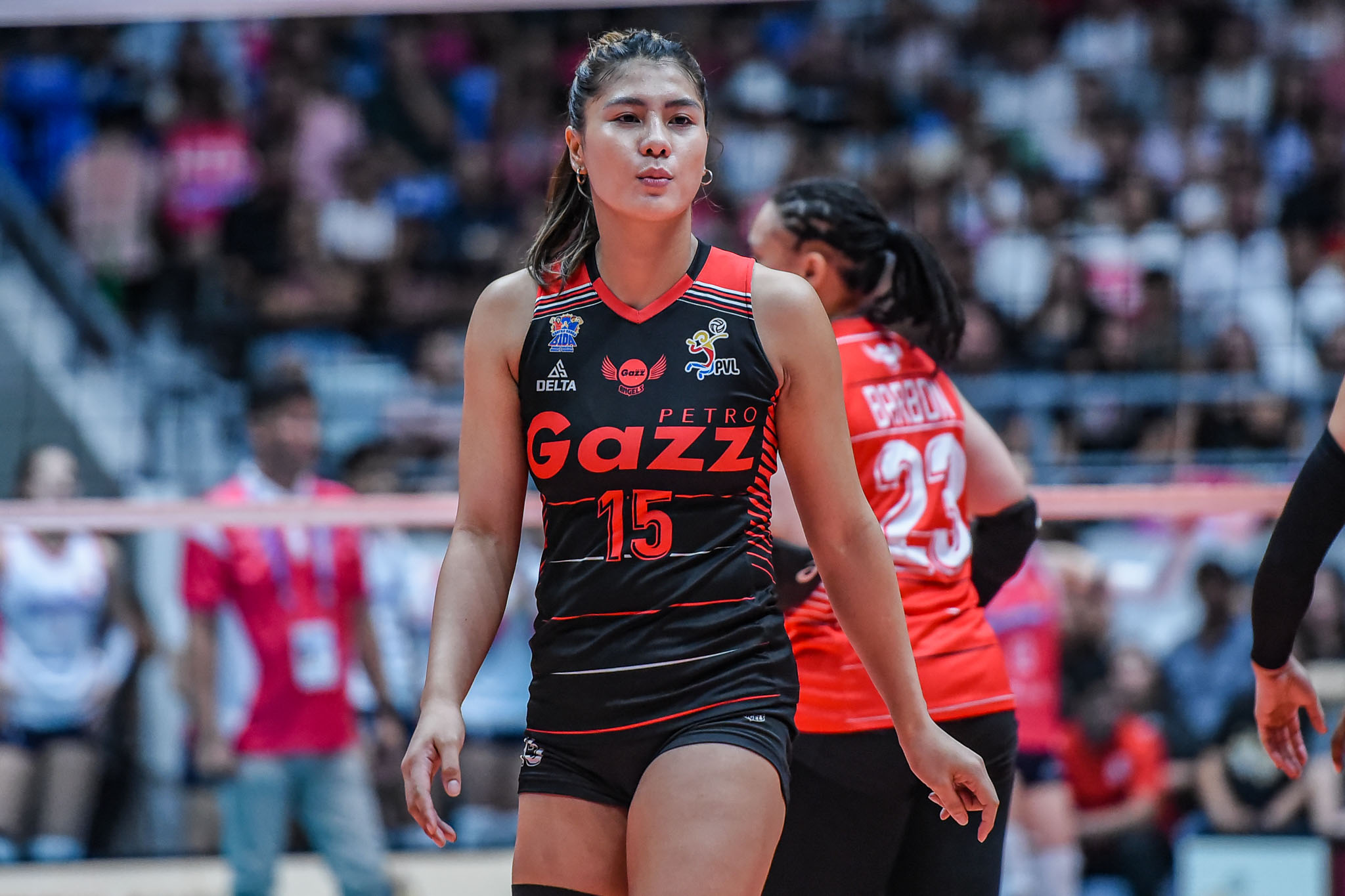 - the game A shot of Petro Gazz's Myla Pablo
