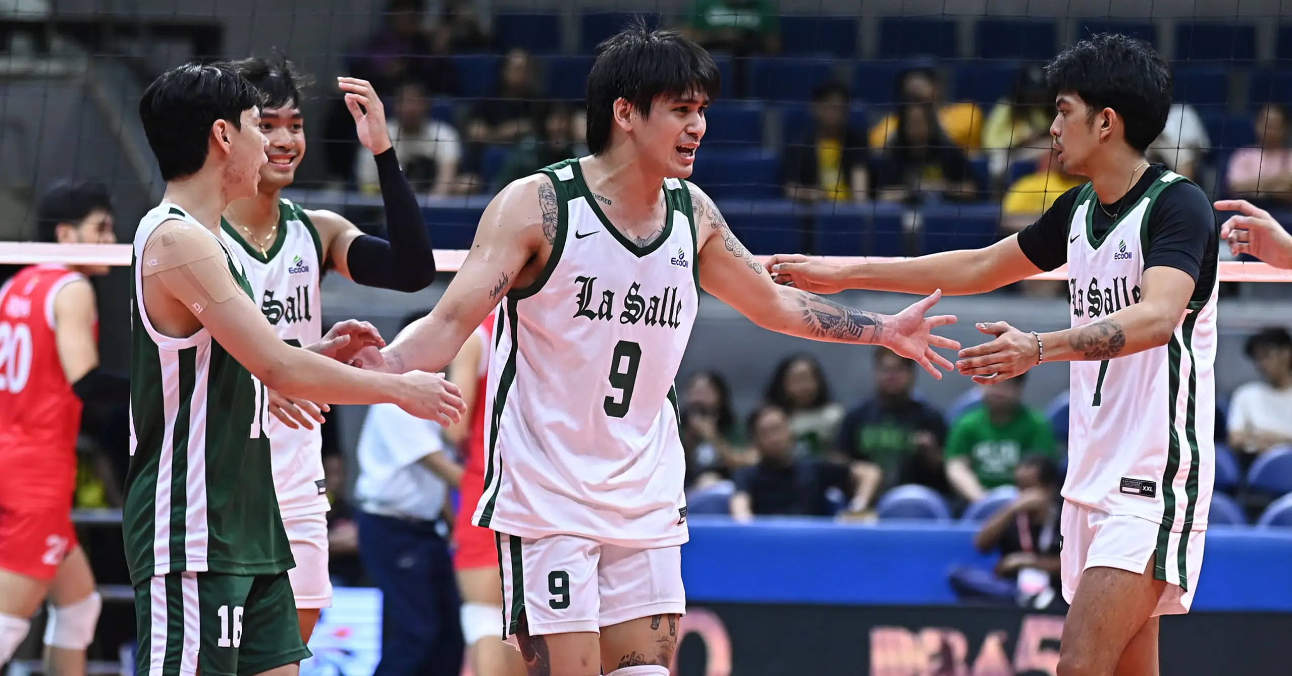 A shot of DLSU star Noel Kampton