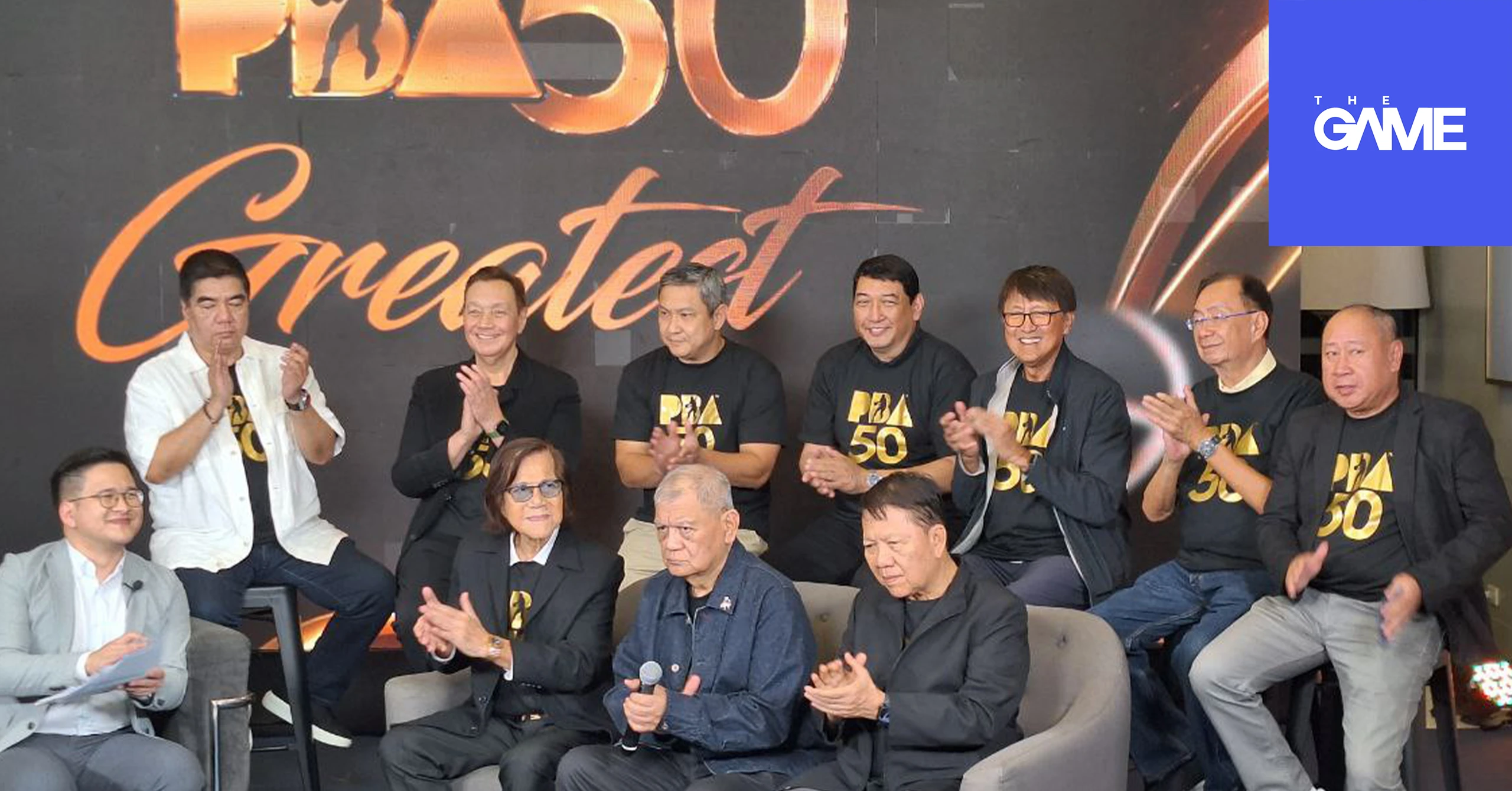 Members of the PBA's Selection Committee for the 50 greatest list.