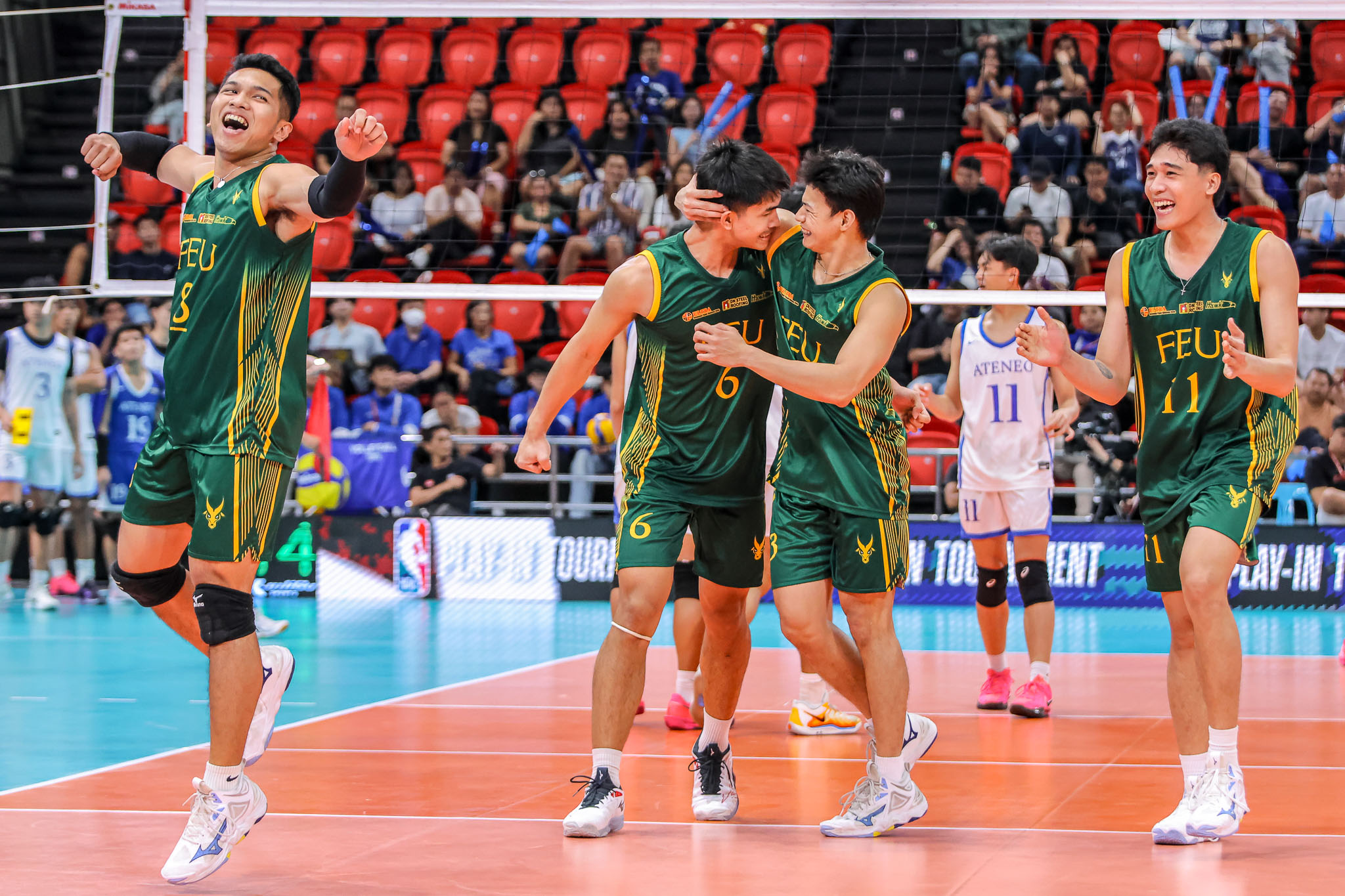A team shot of the FEU Tamaraws.