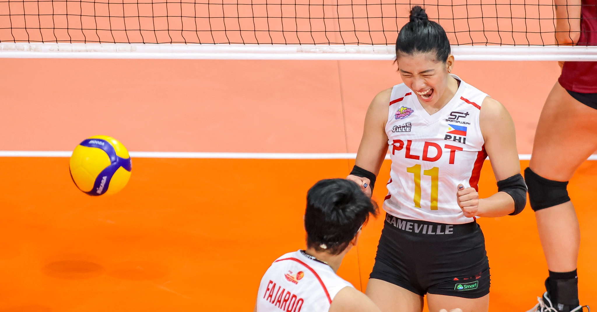 A shot of Kianna Dy for the PLDT High Speed Hitters