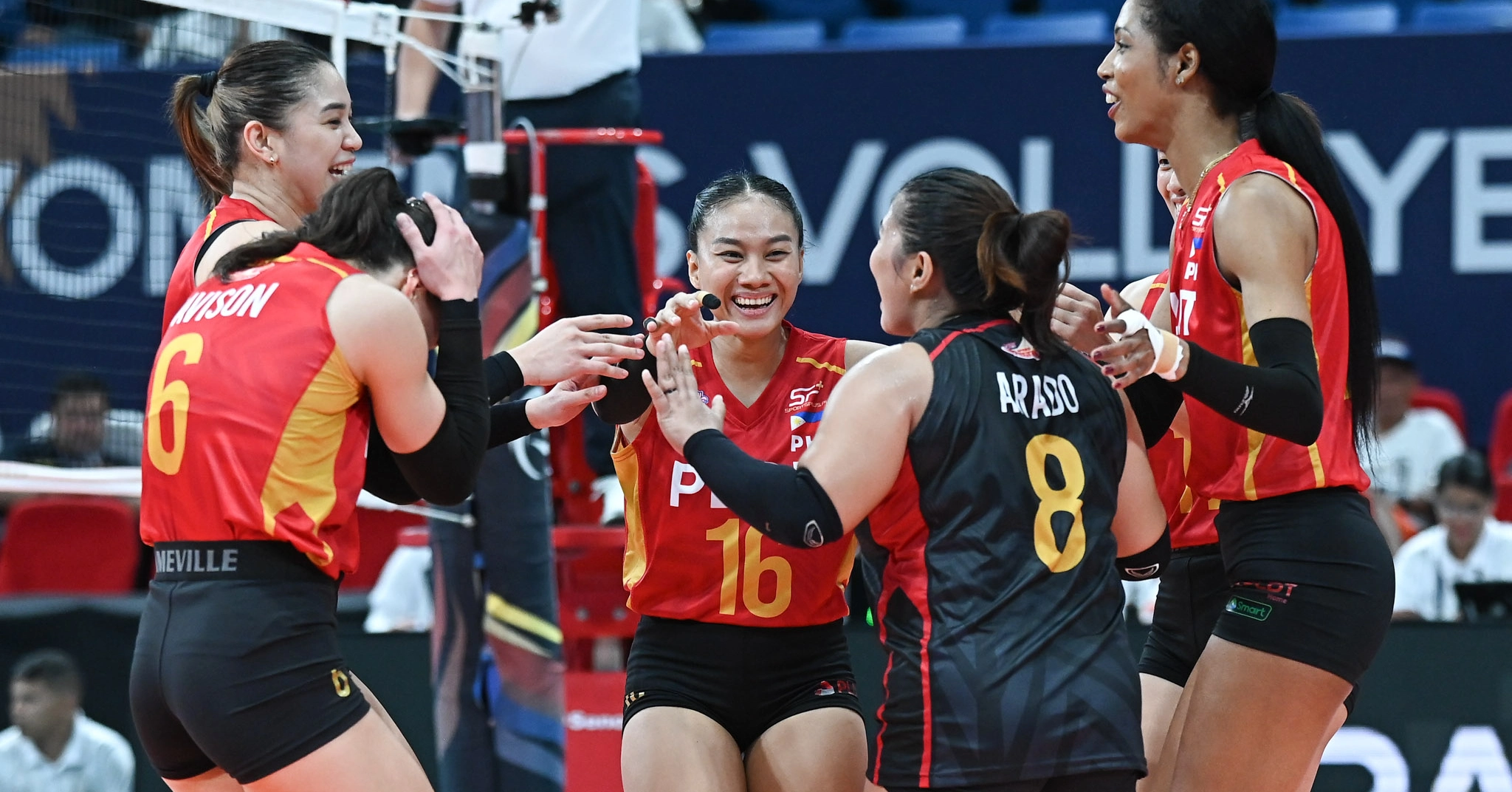 A shot of the PLDT High Speed Hitters