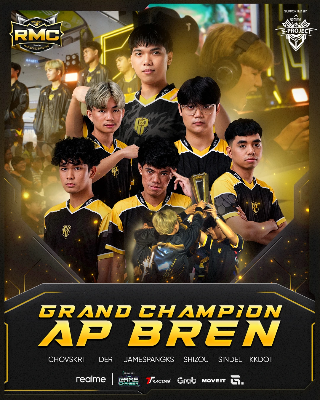 The Bees Sweep the Field as AP.Bren are the RMC Season 9 Champions
