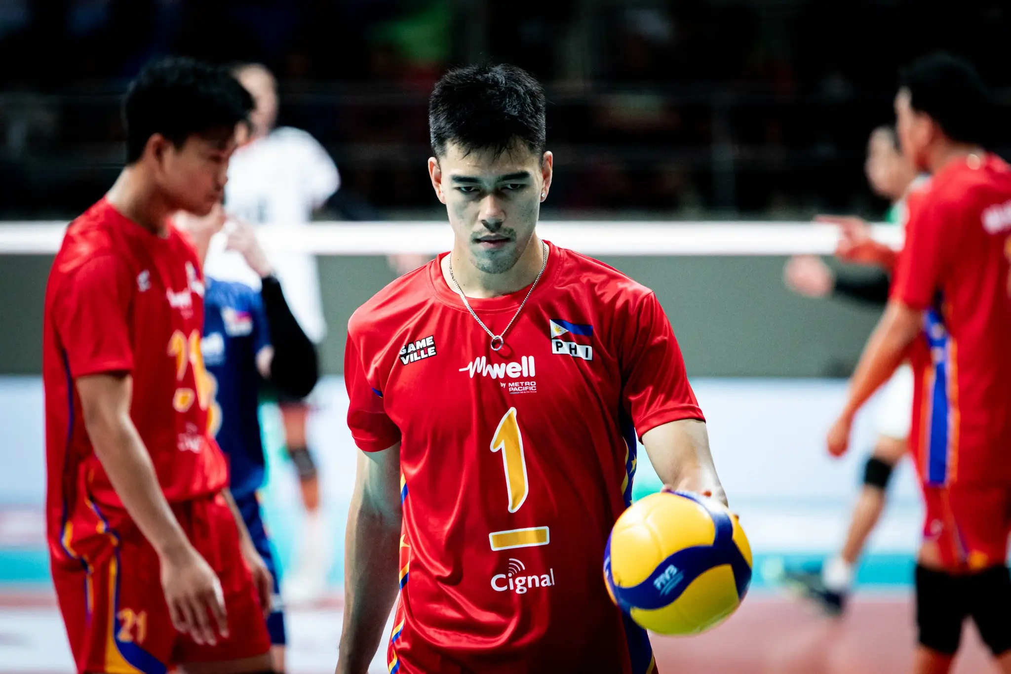 Bryan Bagunas with Alas Pilipinas