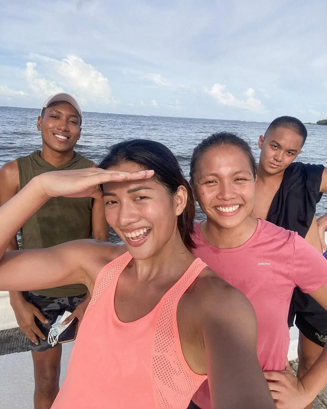 Snapinstato_264530103_279325010685818_4976236612897402376_n - the game A shot of Kianna Dy in Siargao.