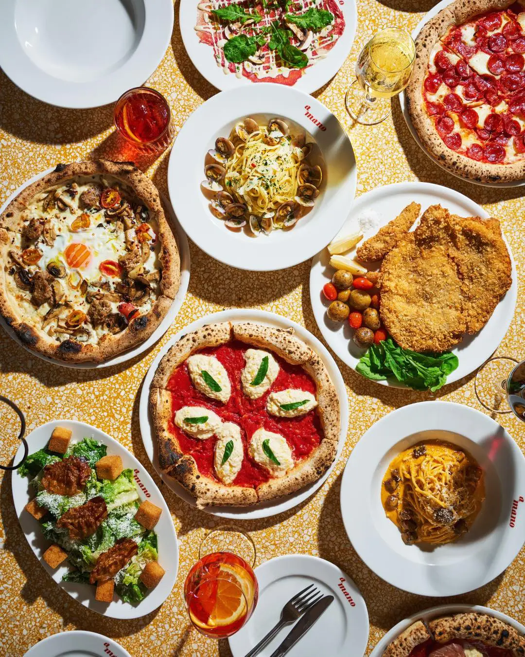 a mano Italian food