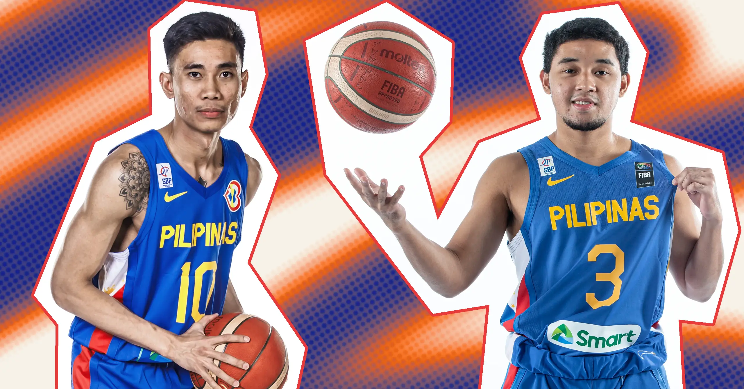 Rhenz Abando and RJ Abarrientos
