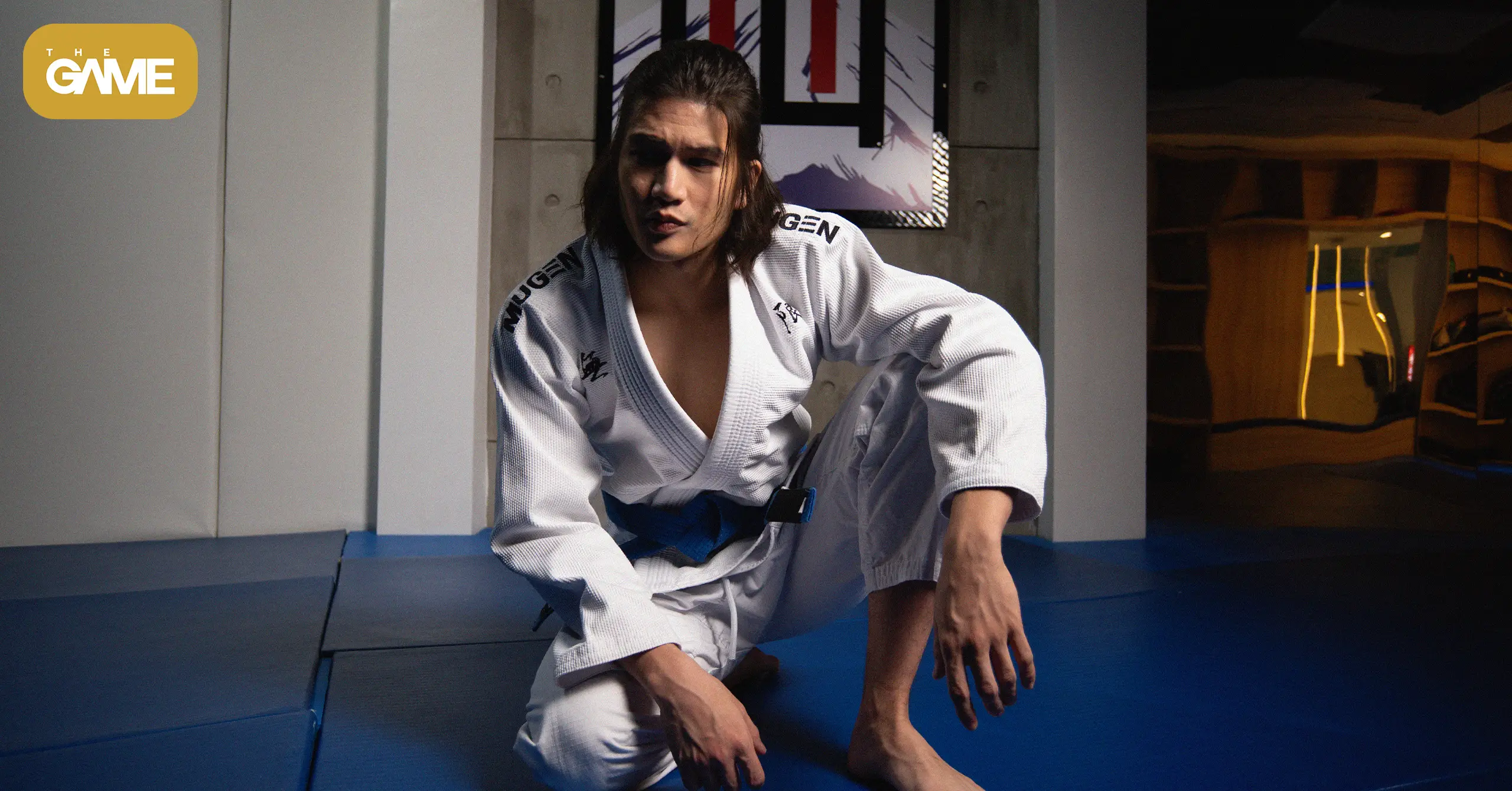 Gil Cuerva in Aoyama Dojo - martial arts center in UP Town Center, Quezon City