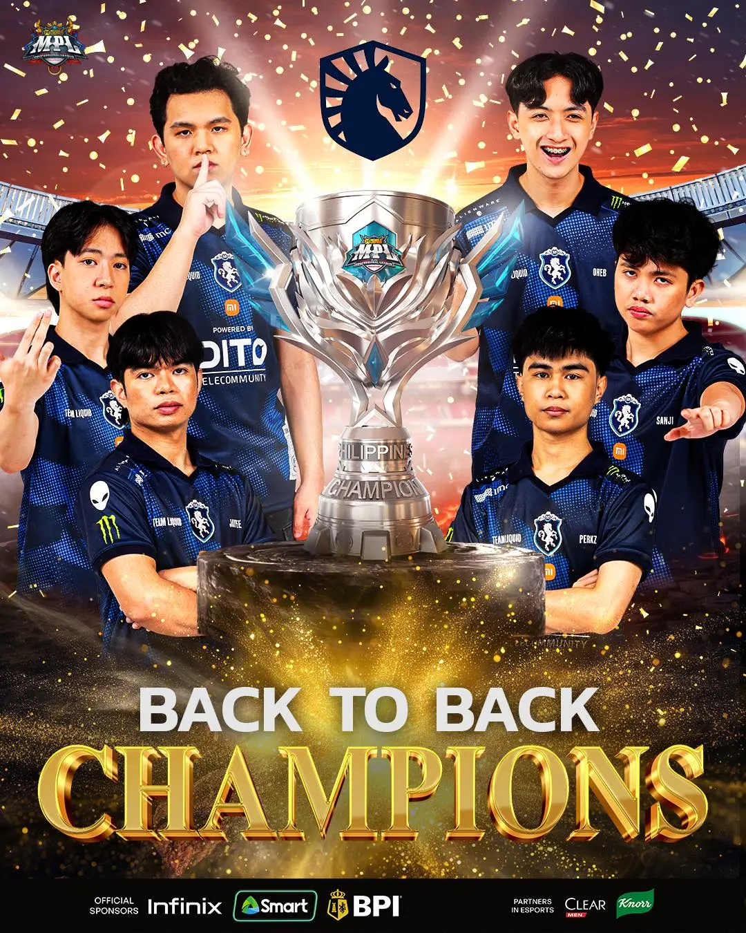 - the game The Tide Sweeps Everything Away: Team Liquid are the Back-to-Back MPL PH S16 Champions