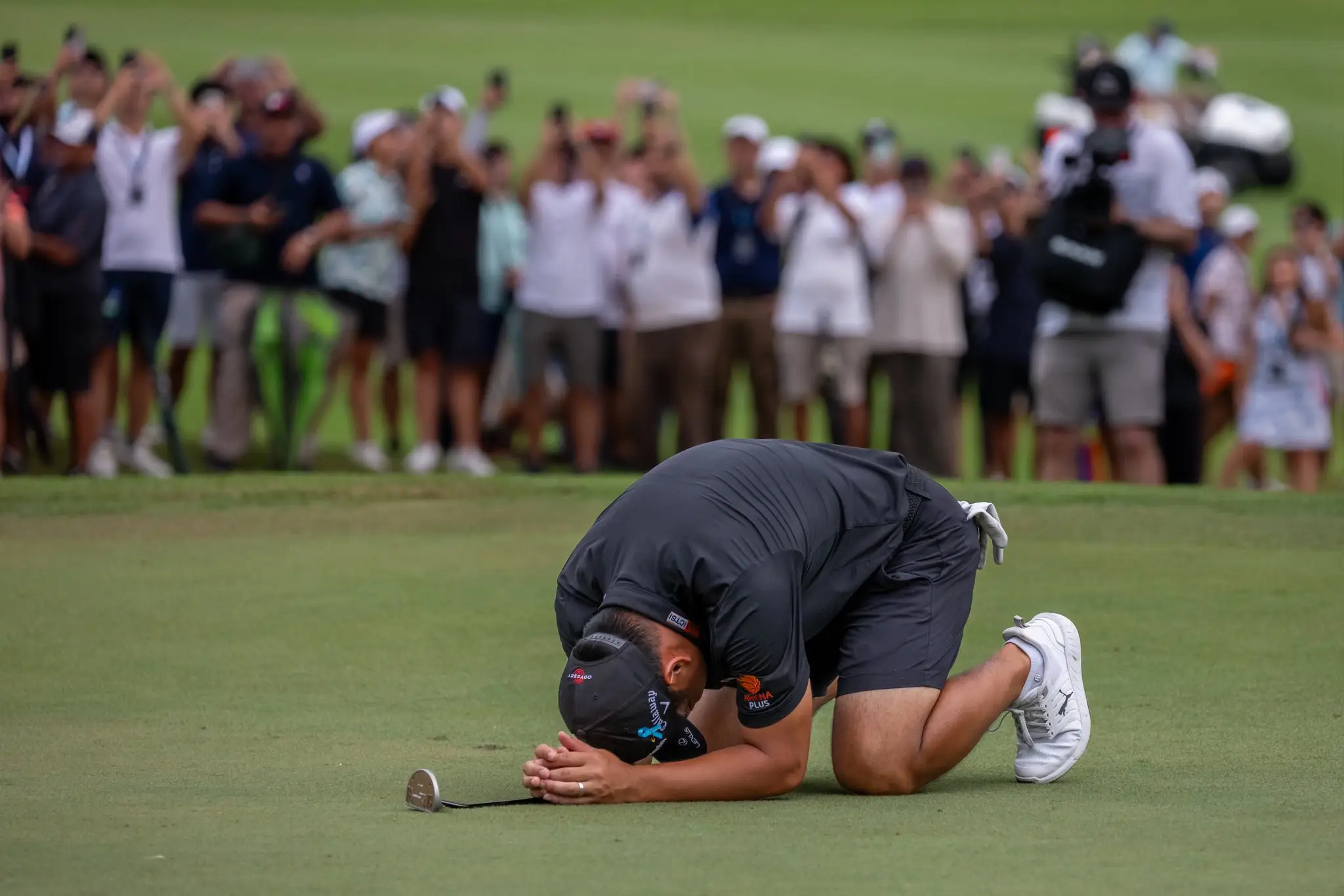 Miguel Tabuena at the International Series Philippines at Sta. Elena Golf Course