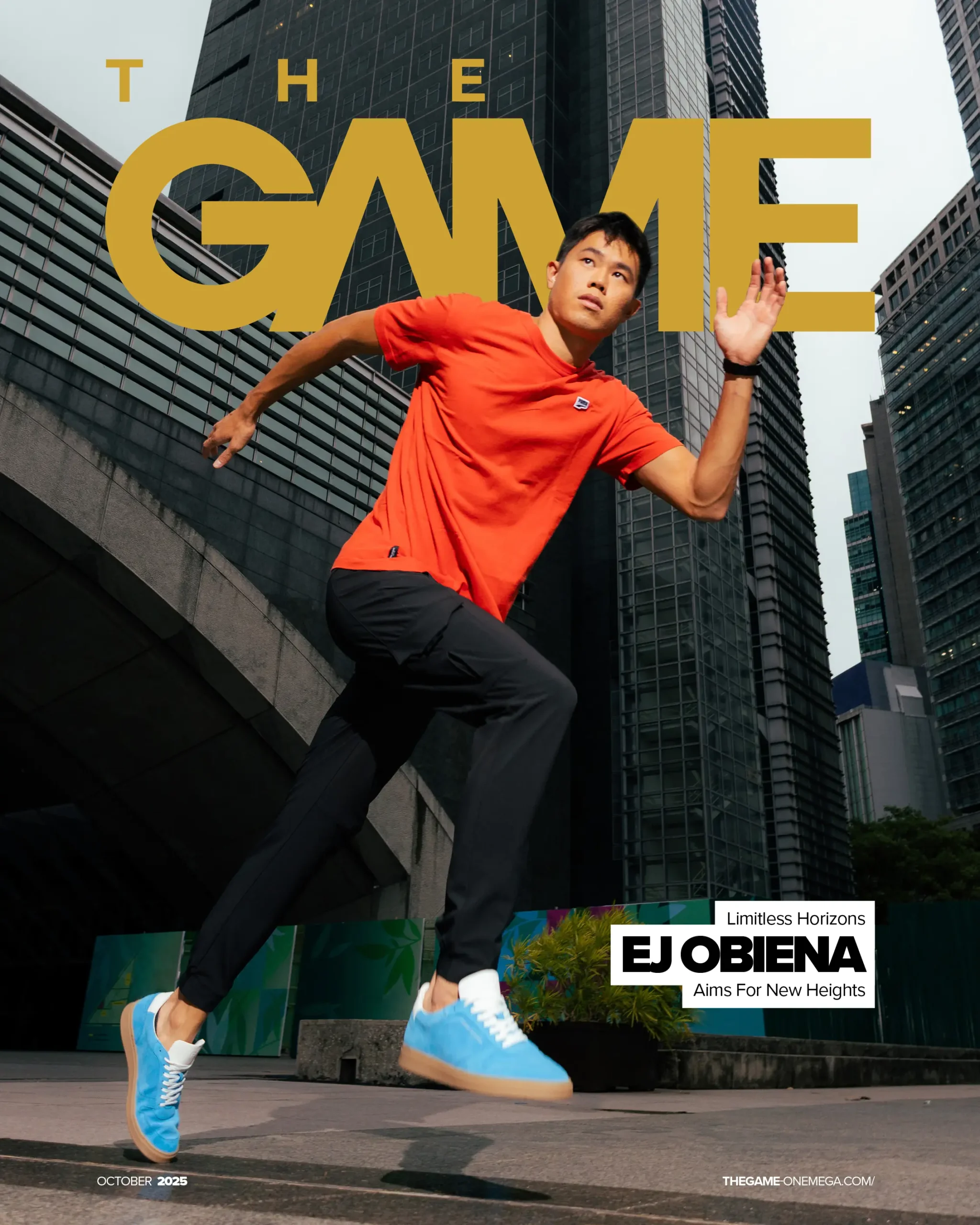 The GAME October 2025 Cover Story Featuring EJ Obiena
