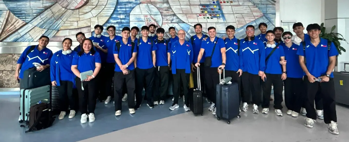 Alas Pilipinas Men in Thailand for their SEA Games Buildup.
