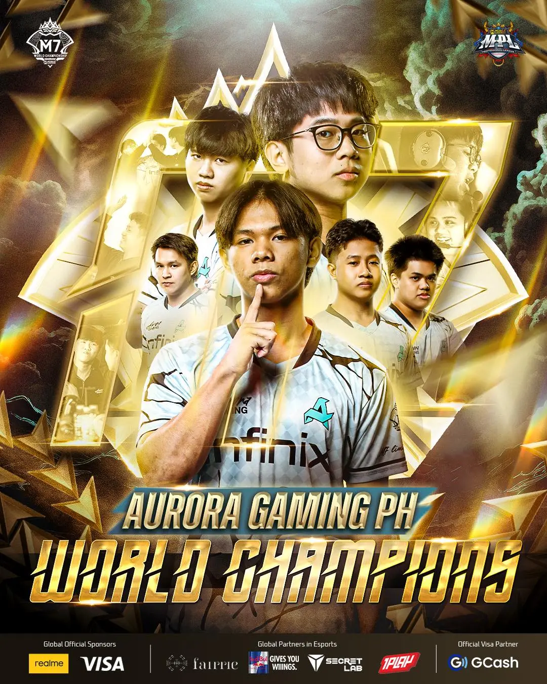 - the game Brighter Than the Stars: Aurora Gaming PH are the M7 World Champions