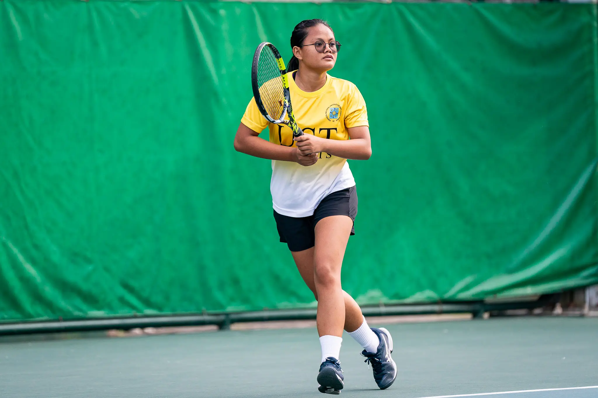 Uaap s87 women's tennis - kaye emana-04184 - the game