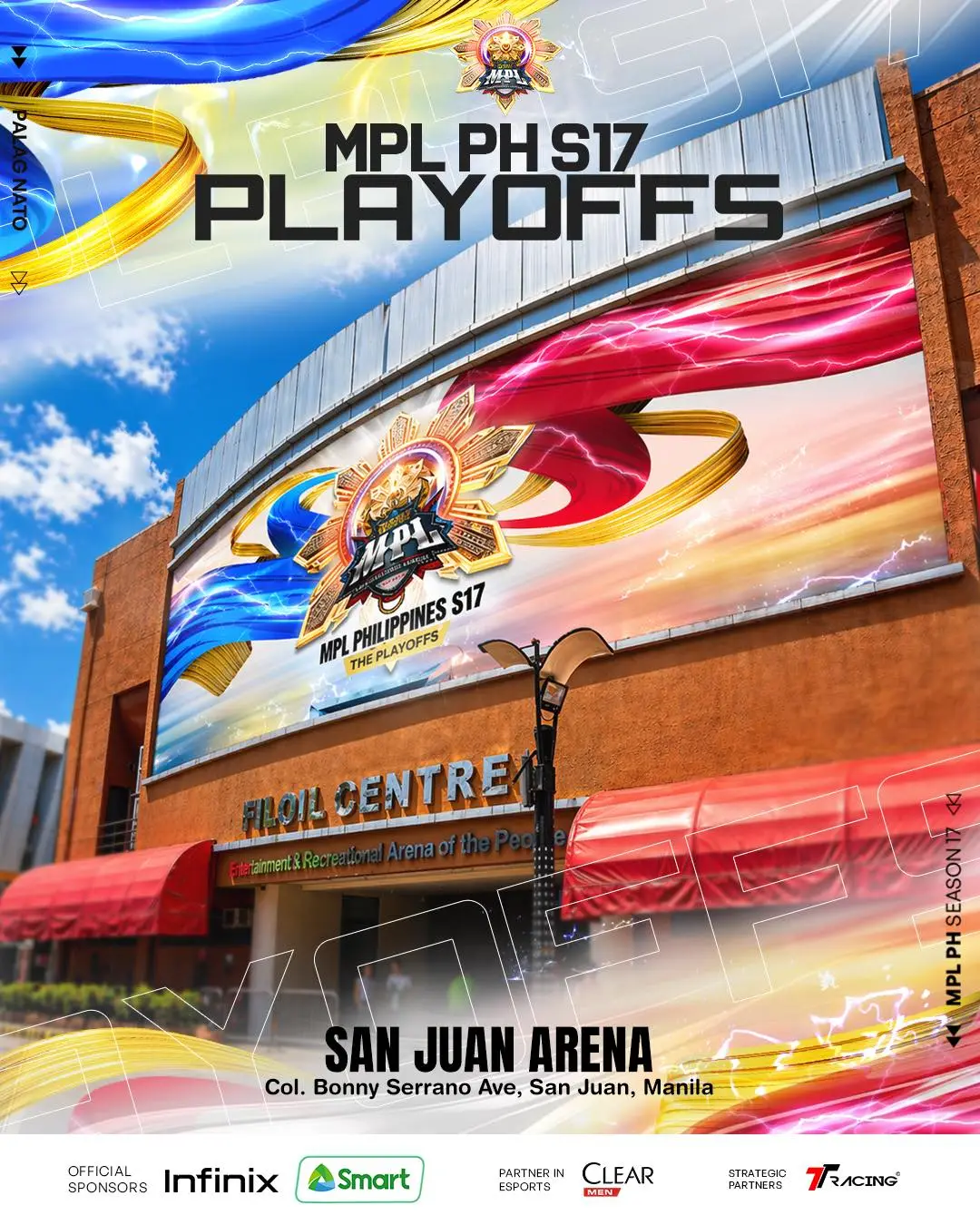 - the game The MPL PH Season 17 Playoffs Heads to San Juan Arena