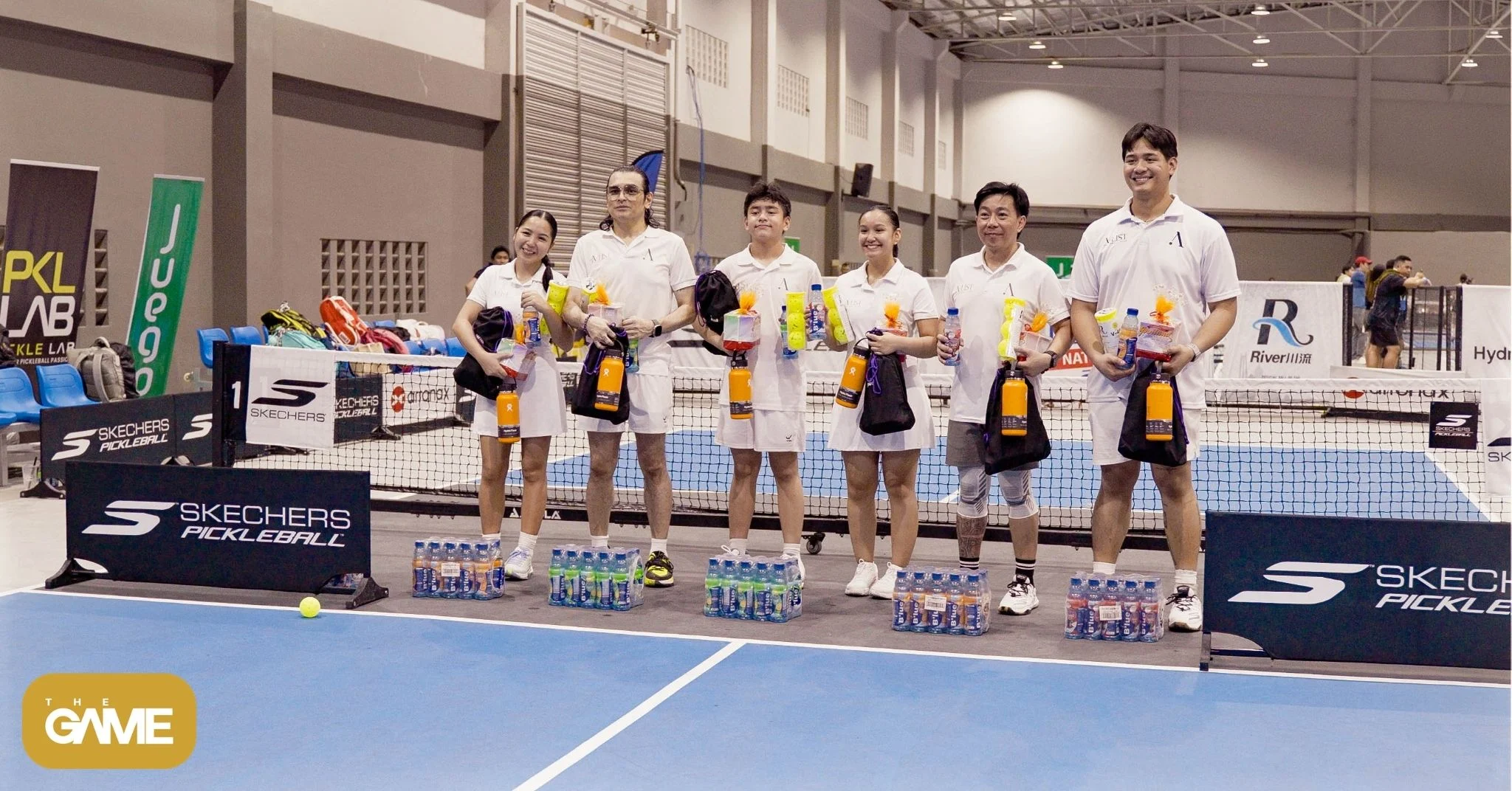 Even celebrities are into the pickleball hype