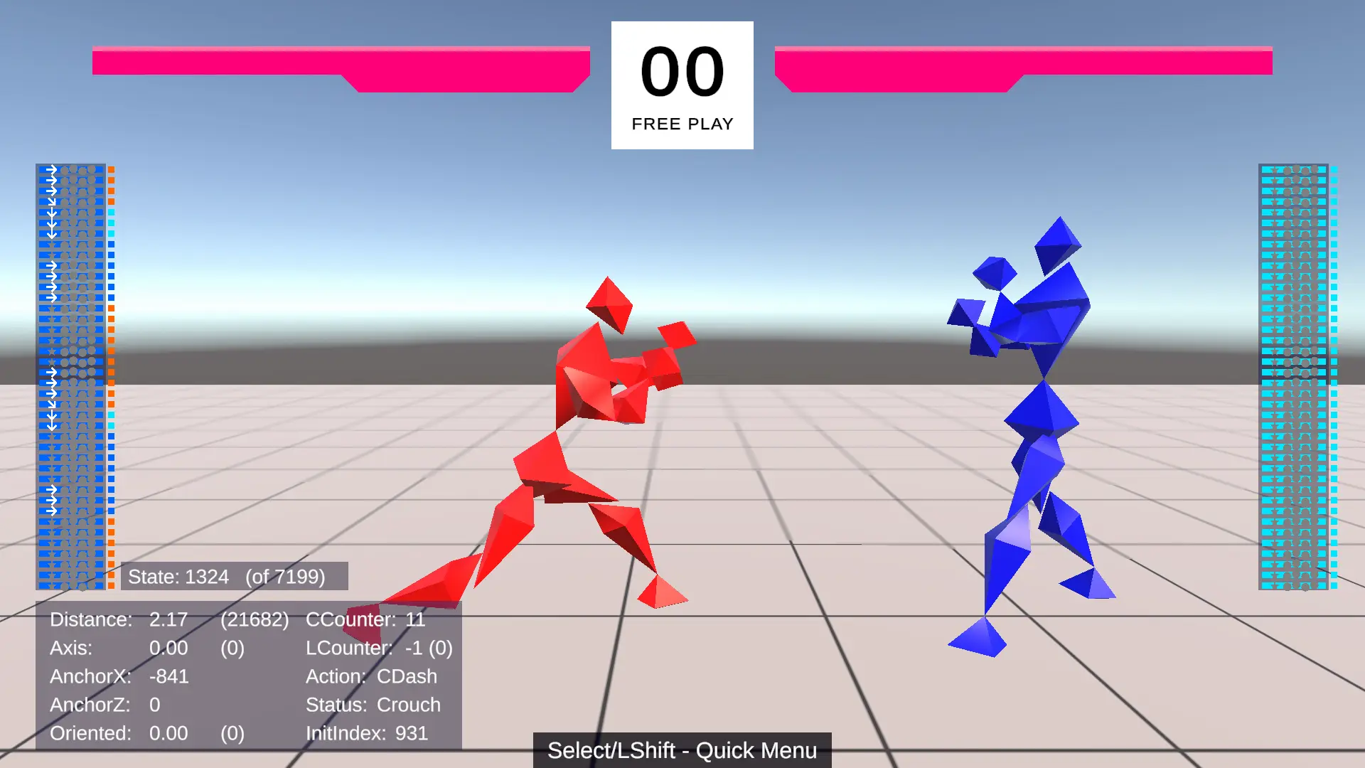 - the game Feel the RUSH: One Man’s Answer to Current 3D Fighting Games