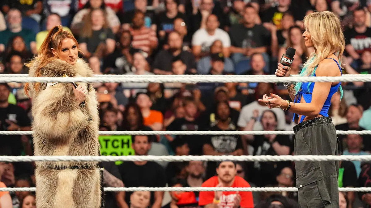 Becky-lynch-sol-ruca - the game WWE Clash in Italy: Becky Lynch vs Sol Ruca
