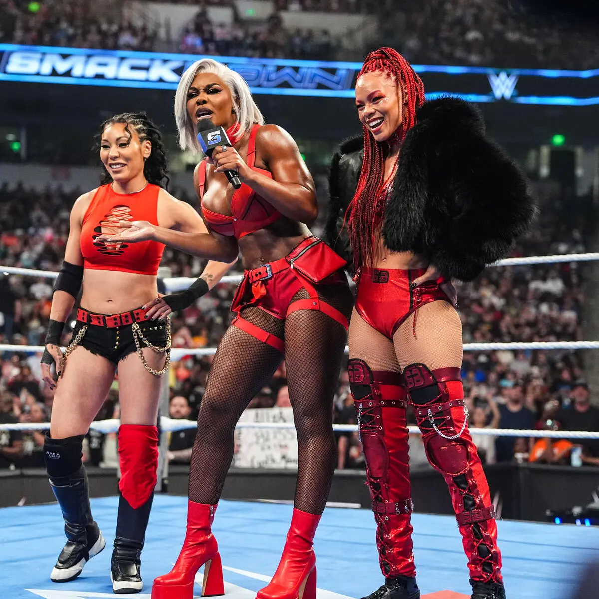 Jade-cargill - the game WWE Clash in Italy: Rhea Ripley vs Jade Cargill