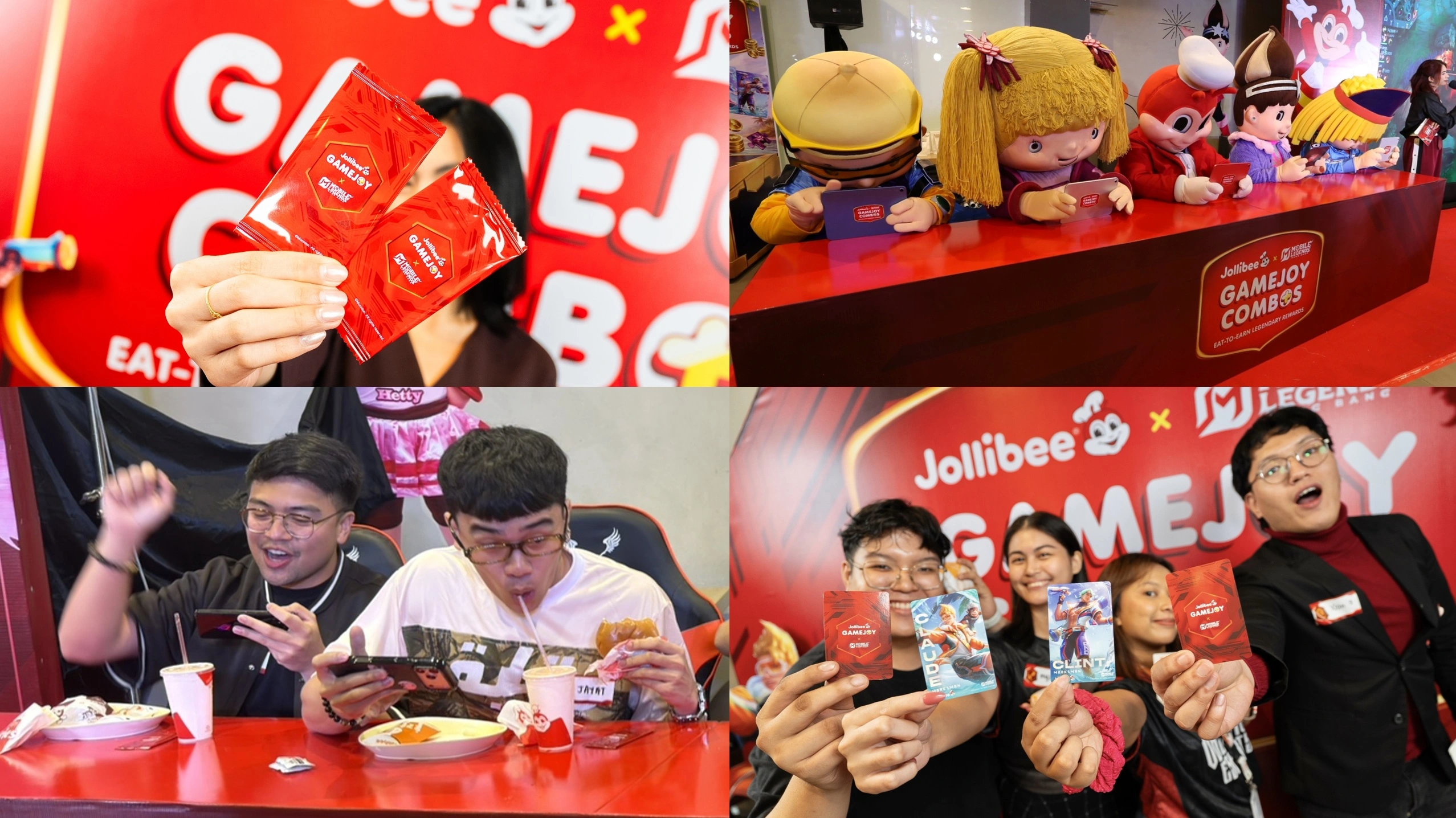 - the game MLBB and Jollibee Level Up with GameJoy Combos