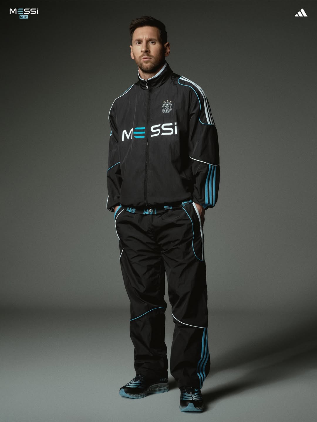 Messi-kith-tracksuit - the game Lionel Messi for Kith