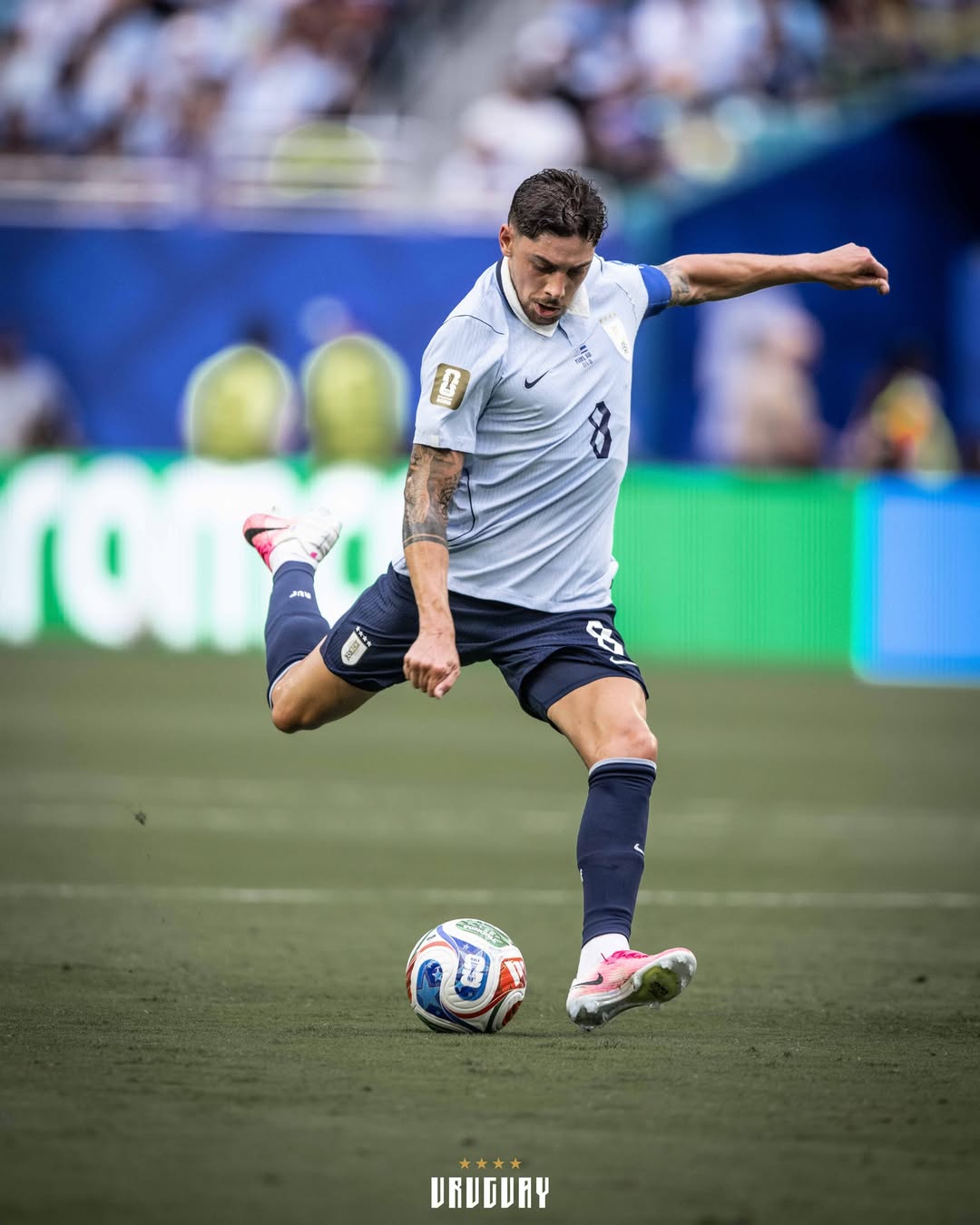 FIFA World Cup: Fede Valverde of Uruguay